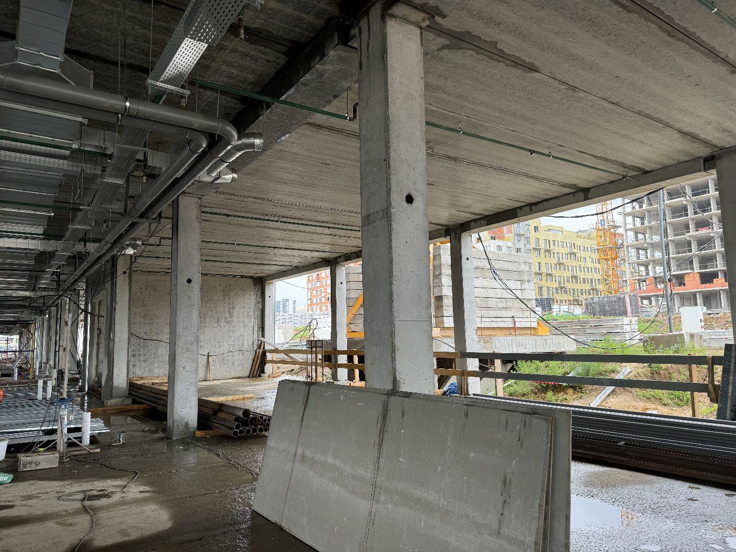 Строительство школы, ЖК Первый квартал, Брусника, Ленинский округ, Видное, Сапроново,