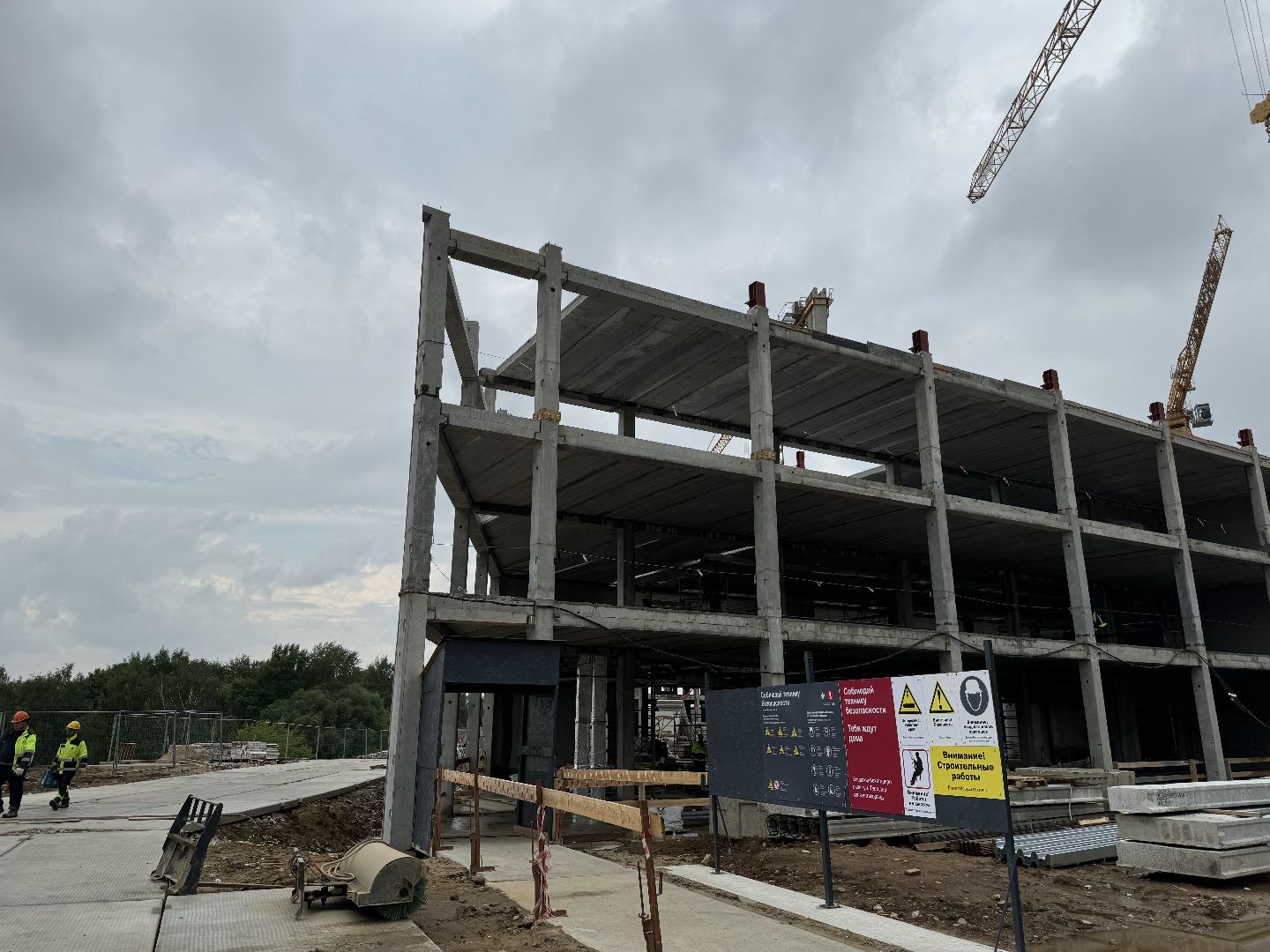 Строительство школы, ЖК Первый квартал, Брусника, Ленинский округ, Видное, Сапроново,