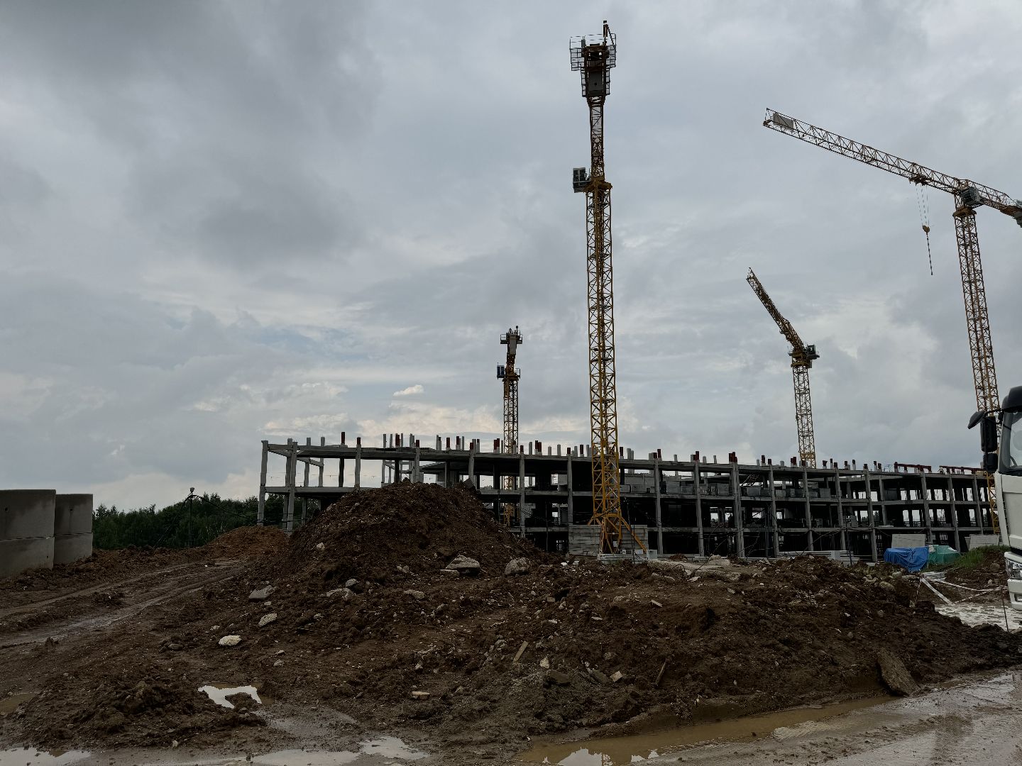 Строительство школы, ЖК Первый квартал, Брусника, Ленинский округ, Видное, Сапроново,