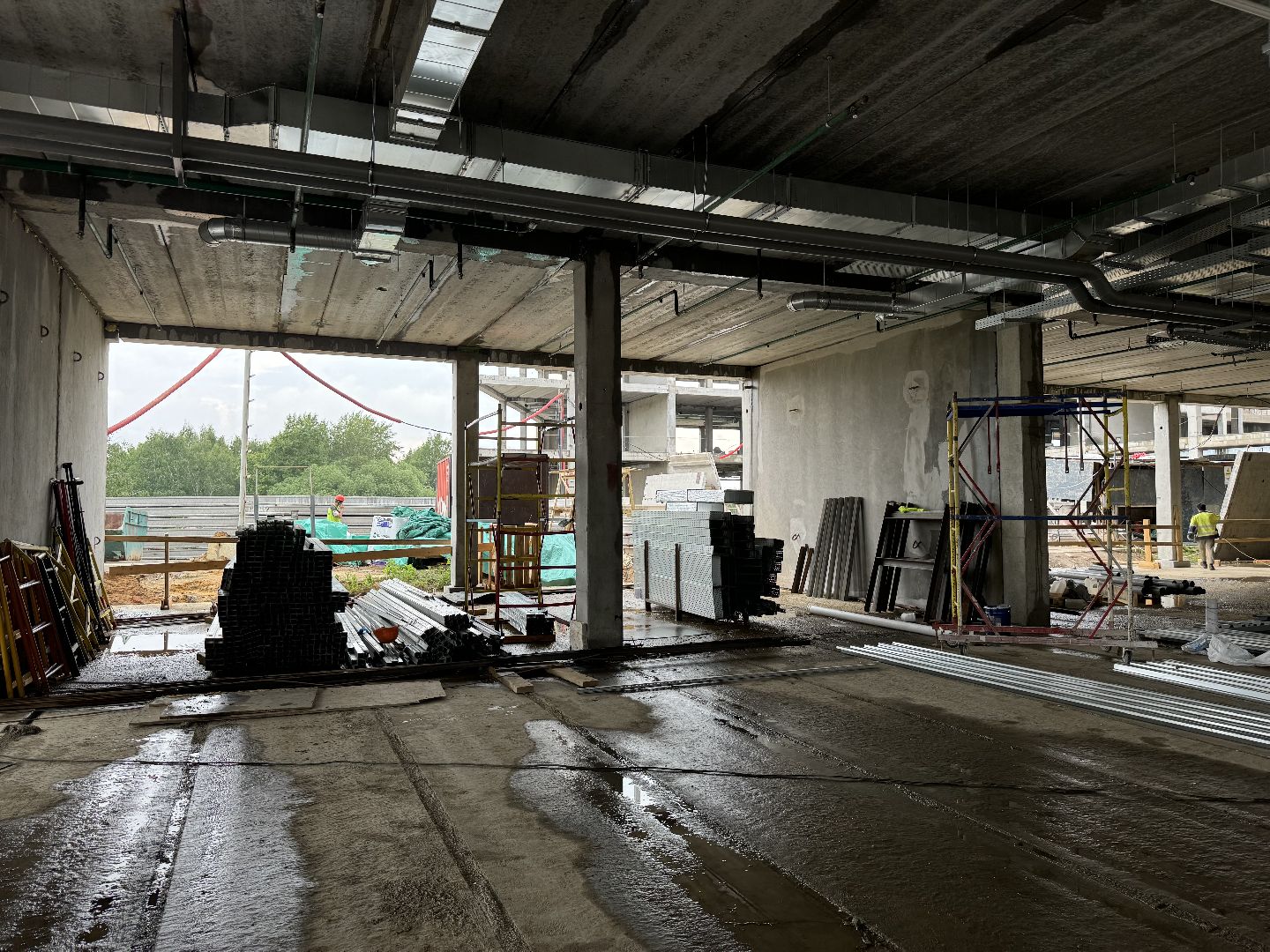 Строительство школы, ЖК Первый квартал, Брусника, Ленинский округ, Видное, Сапроново,