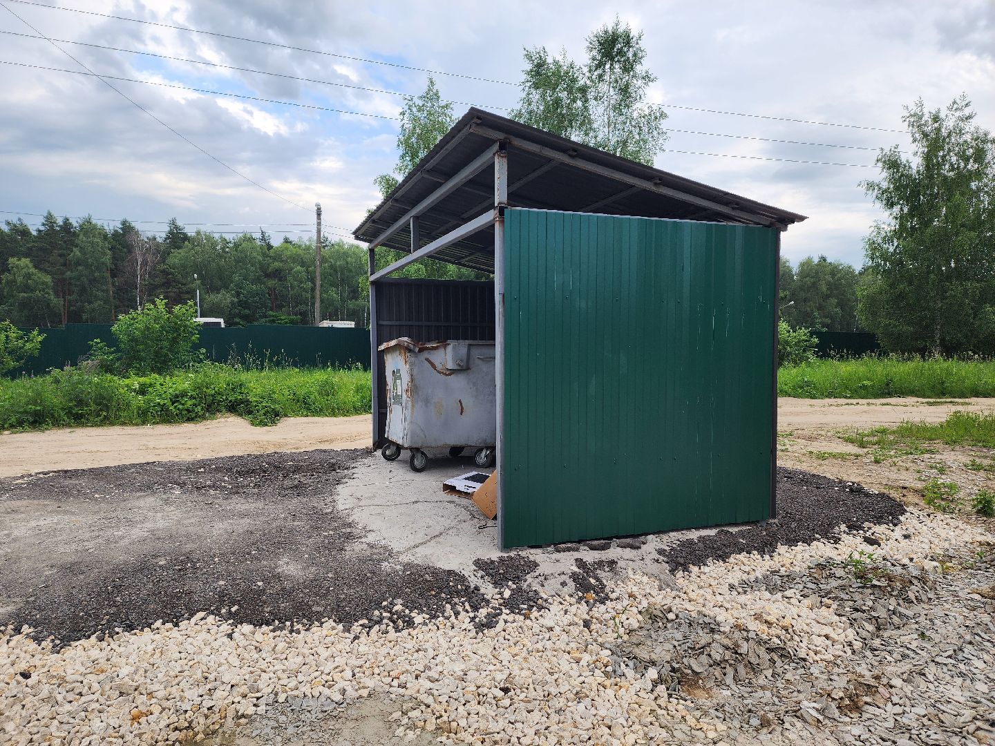 воскресенск, контейнерная площадка, мусор,