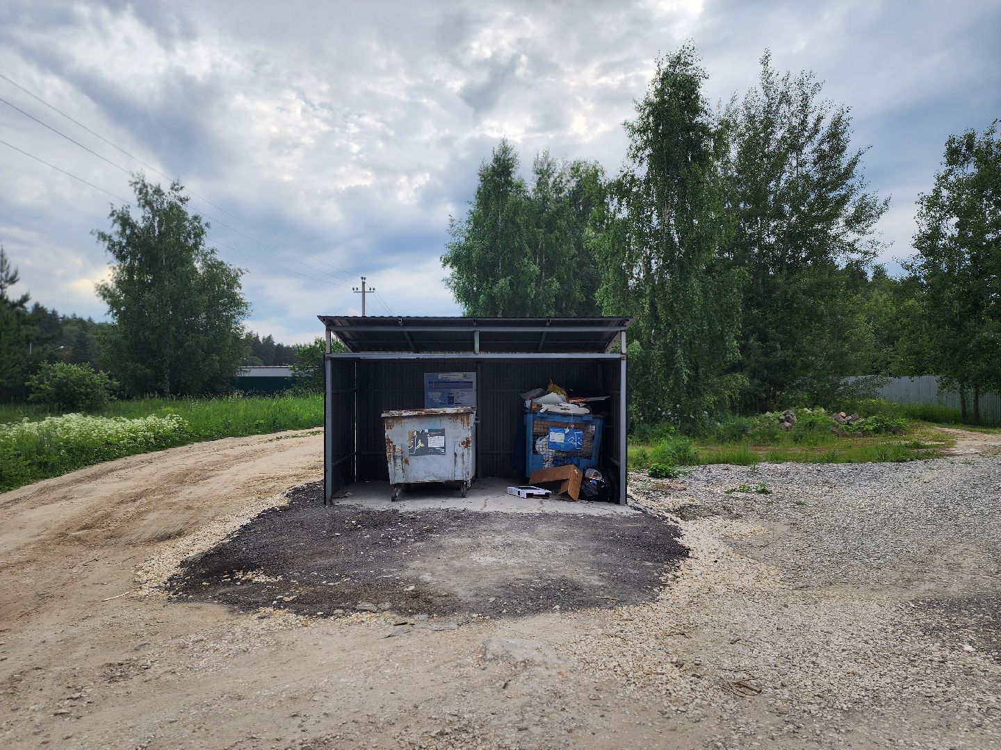 воскресенск, контейнерная площадка, мусор,