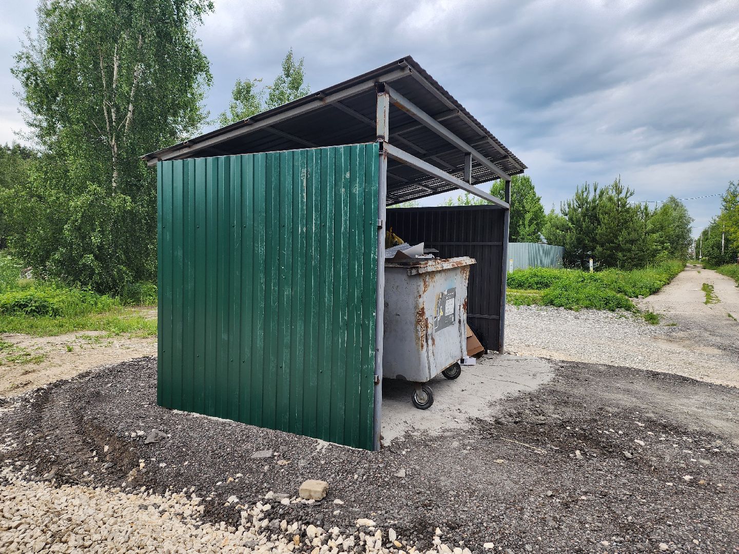 воскресенск, контейнерная площадка, мусор,