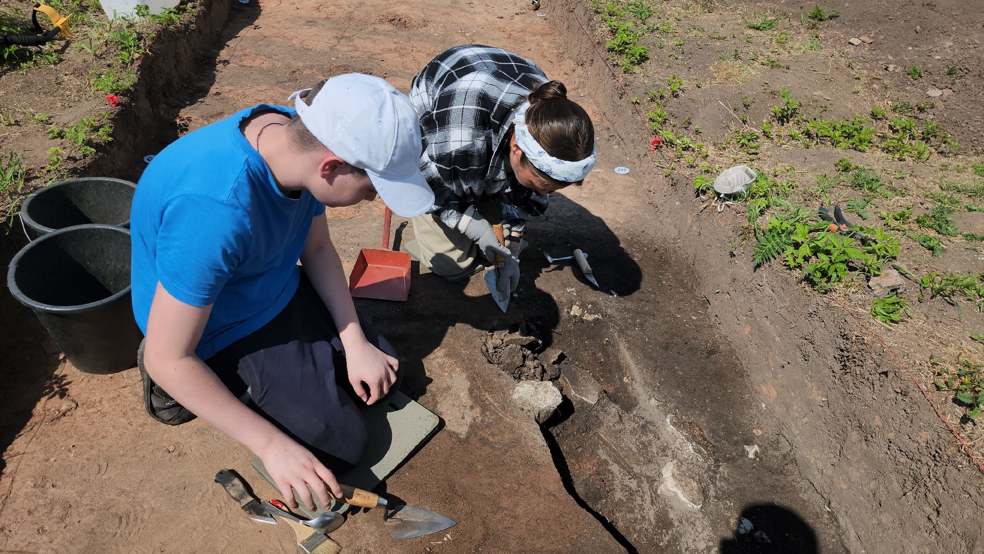 серпухов, подмосковье, зиброво, археологи, раскопки, дети,