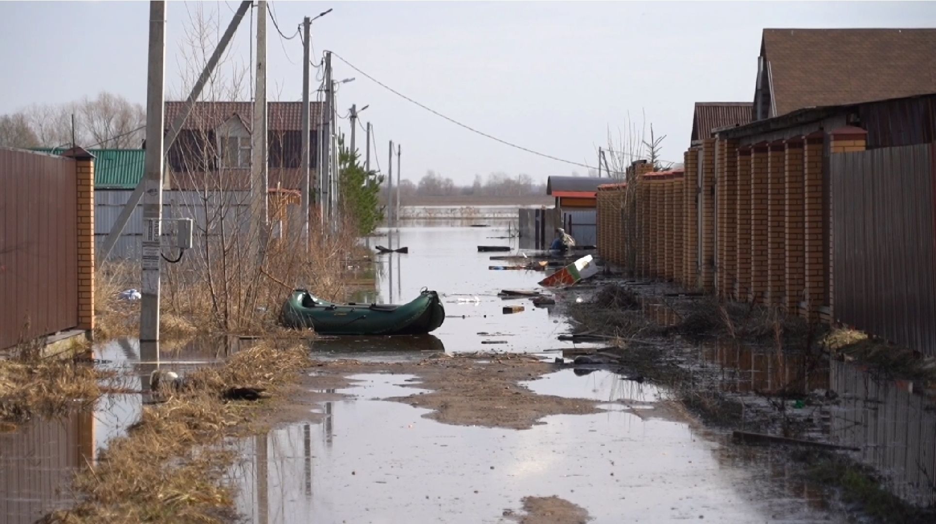 подтопление, ЧП, паводок, Воскресенск