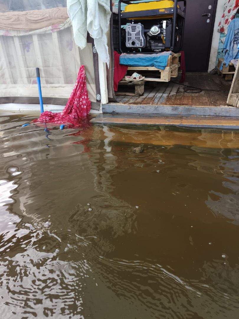 подтопление, ЧП, паводок, Воскресенск