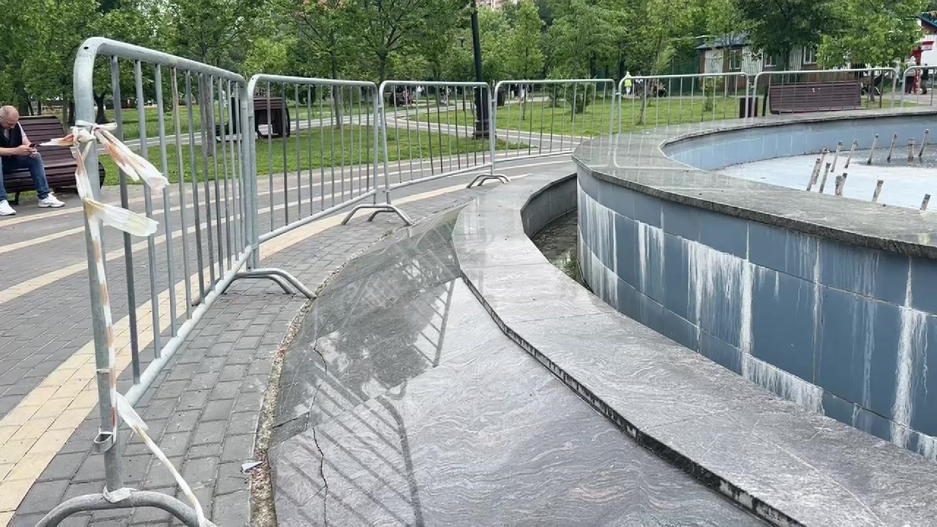 Реутов, парк, фонтан, реконструкция,вода,