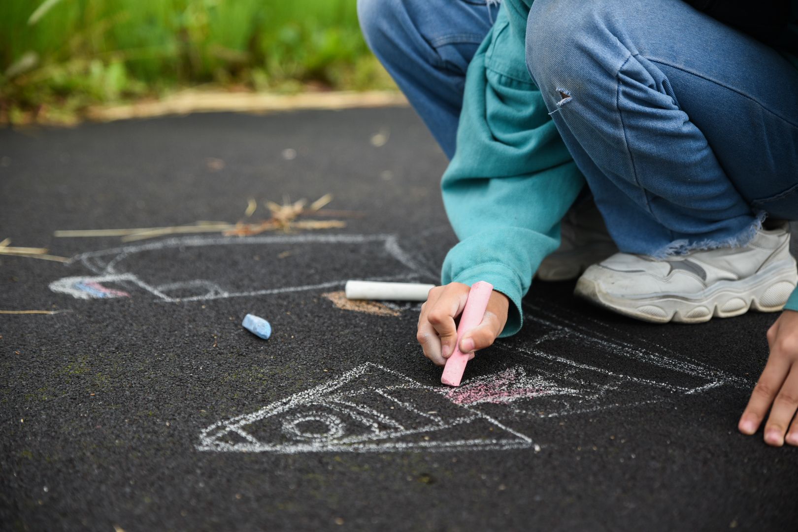 Бронницы, Космос, Гимназия имени Пушкина, Рисунок на асфальте, Умные каникулы,