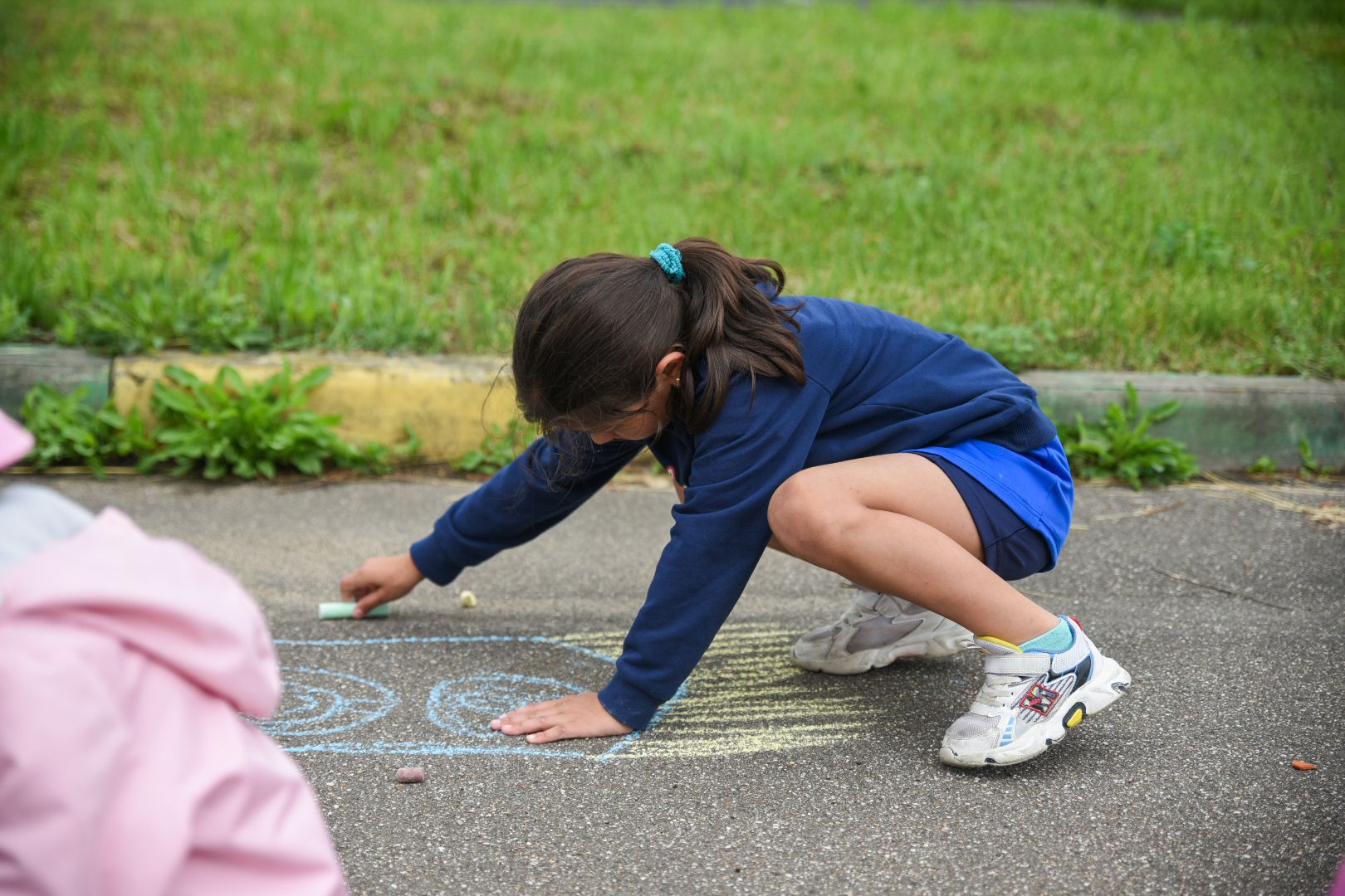 Бронницы, Космос, Гимназия имени Пушкина, Рисунок на асфальте, Умные каникулы,