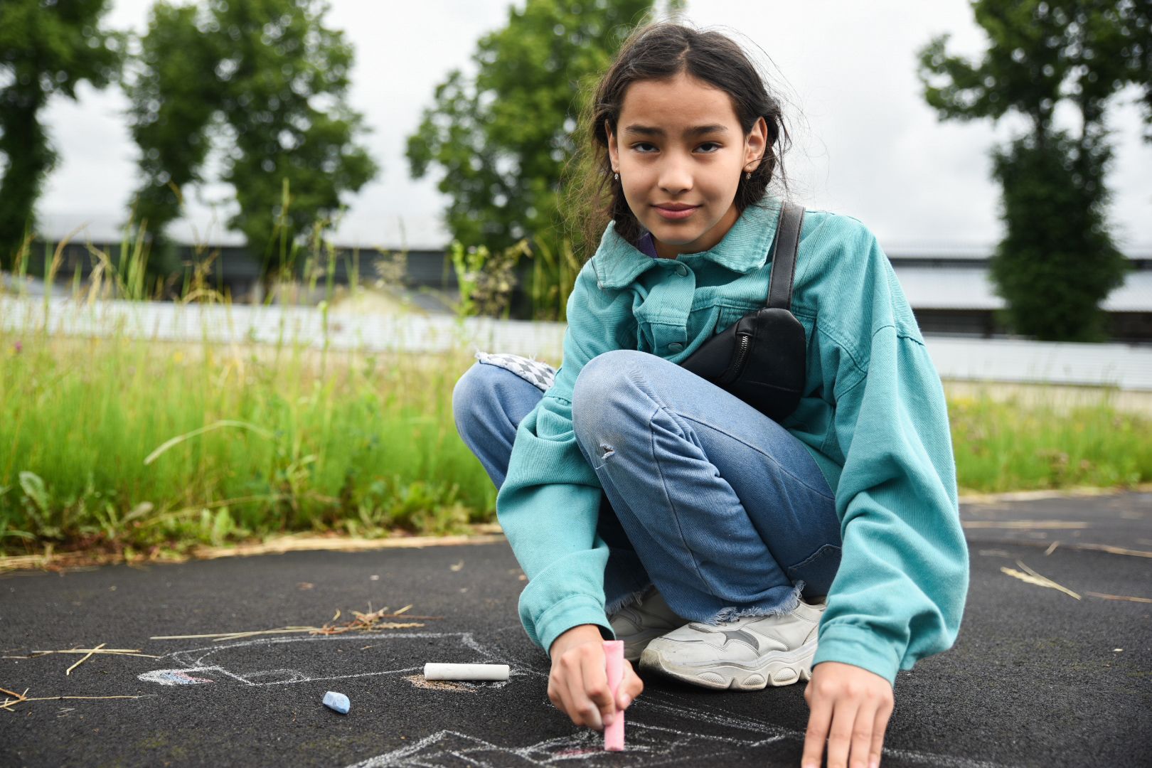 Бронницы, Космос, Гимназия имени Пушкина, Рисунок на асфальте, Умные каникулы,