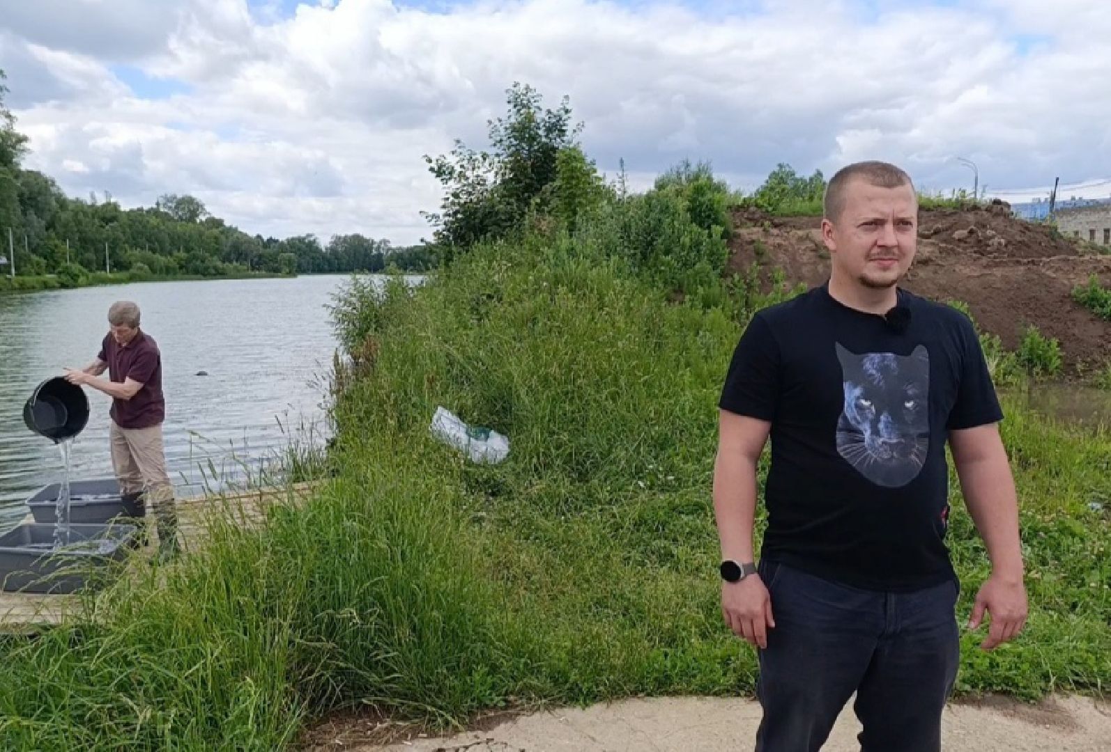 Бронницы, Зарыбление озера, Озеро Бельское, Рыбу запустили в озеро, Очищение озера,