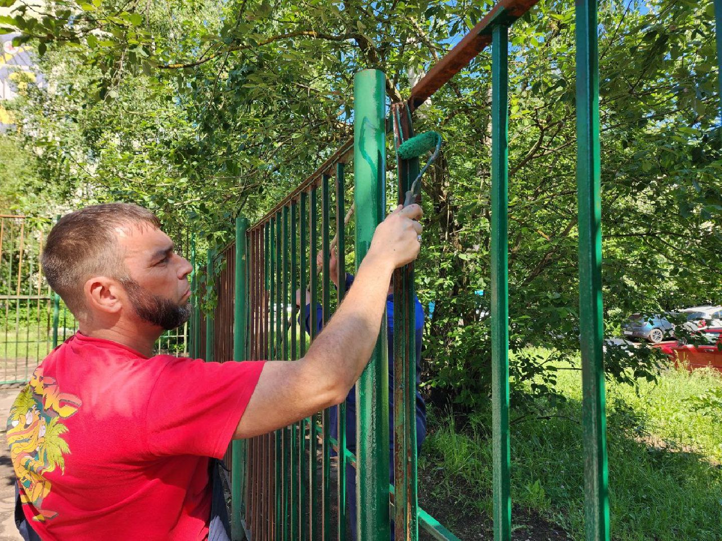 Солнечногорск, Благоустройство, спортплощадка, мбу, Двор,