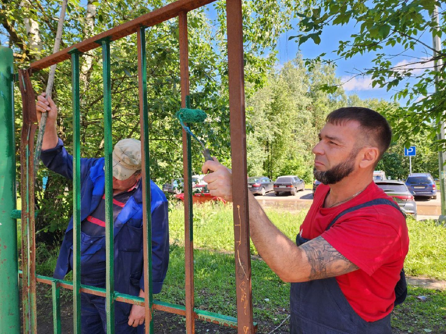 Солнечногорск, Благоустройство, спортплощадка, мбу, Двор,