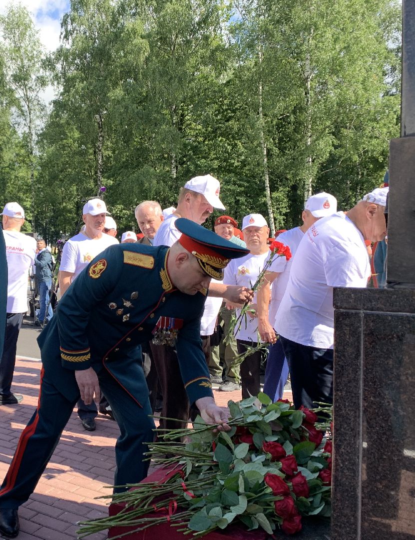 Балашиха, Подмосковье, Открытие памятника Феликсу Дзержинскому, 100 лет дивизии имени Феликса Дзержинского,