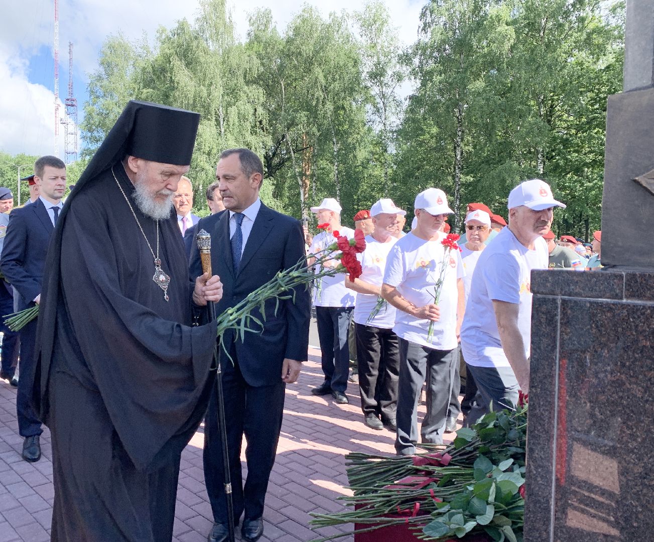Балашиха, Подмосковье, Открытие памятника Феликсу Дзержинскому, 100 лет дивизии имени Феликса Дзержинского,
