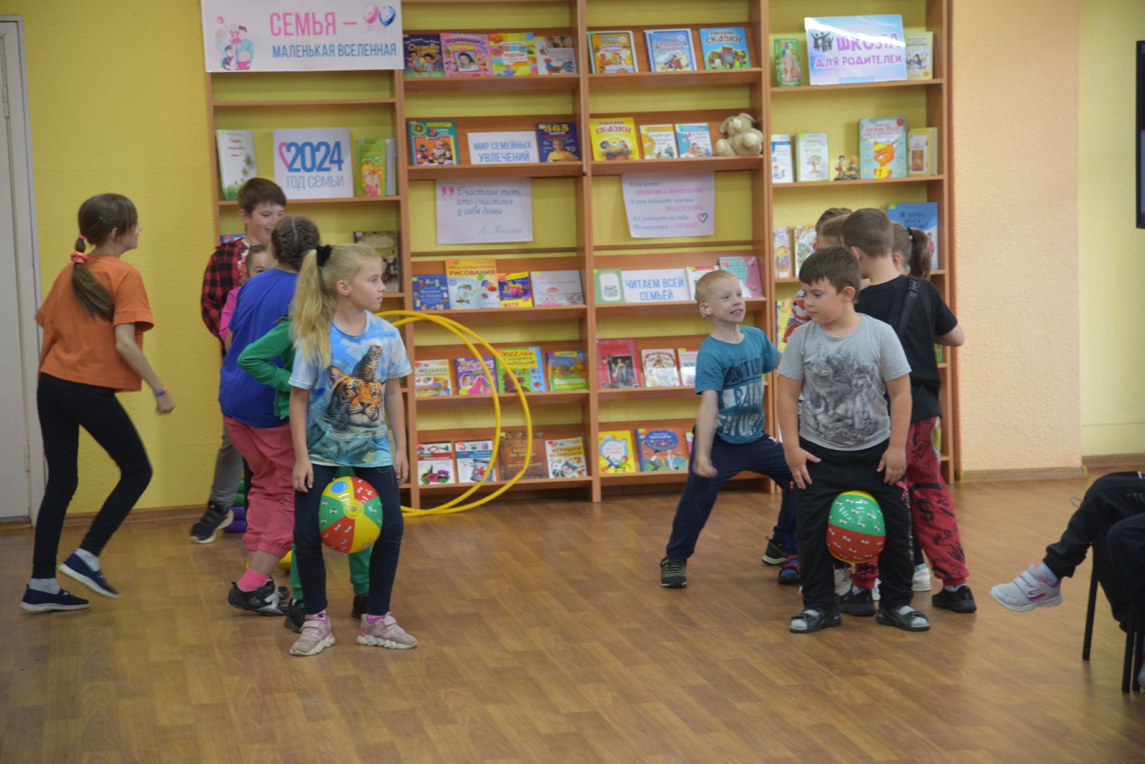 лотошино, лотошинская библиотека, дети, лагерь дневного пребывания,