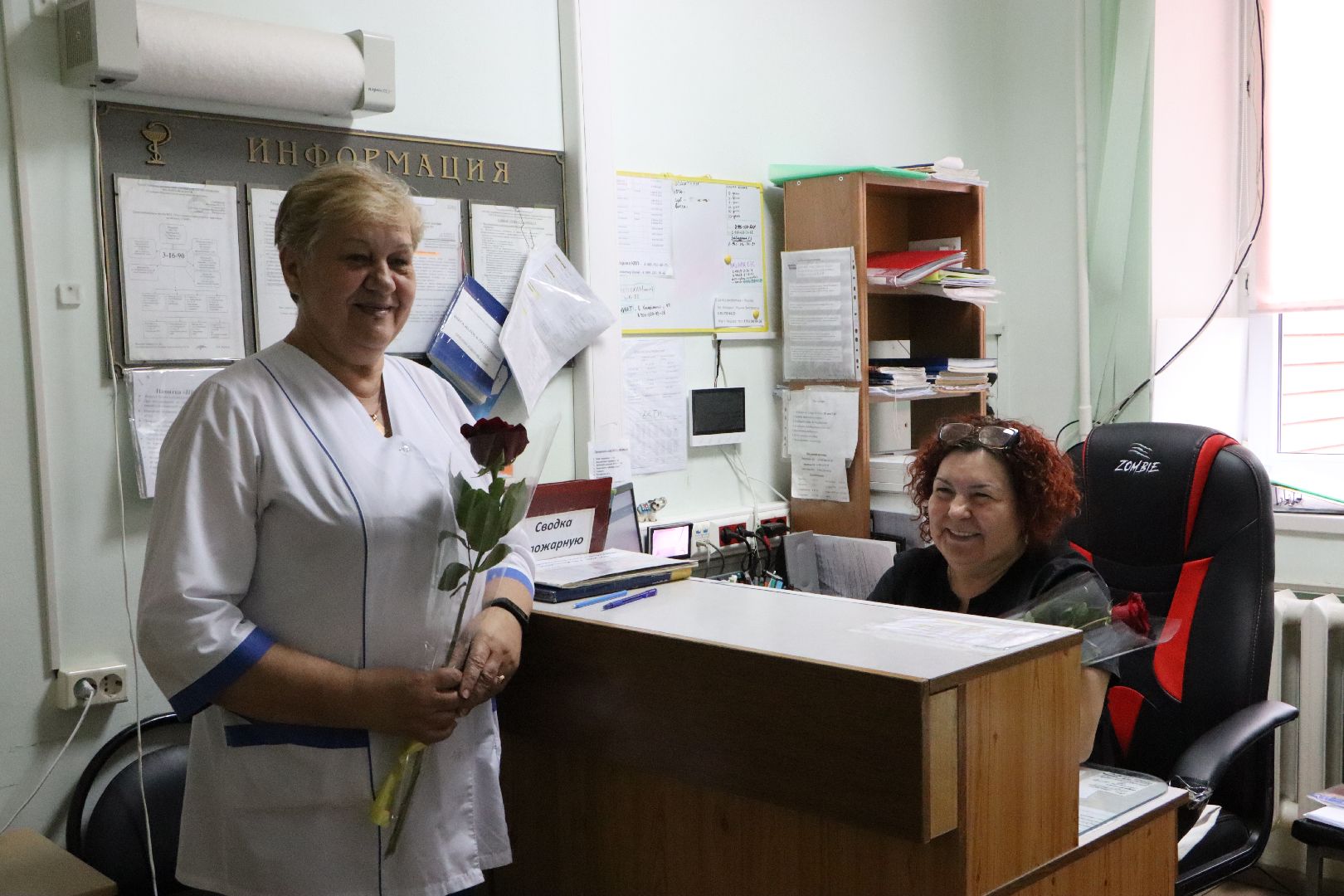 Серебряные Пруды, глава поздравил медиков, серебряно-прудская больница, здравоохранение, День медицинского работника,