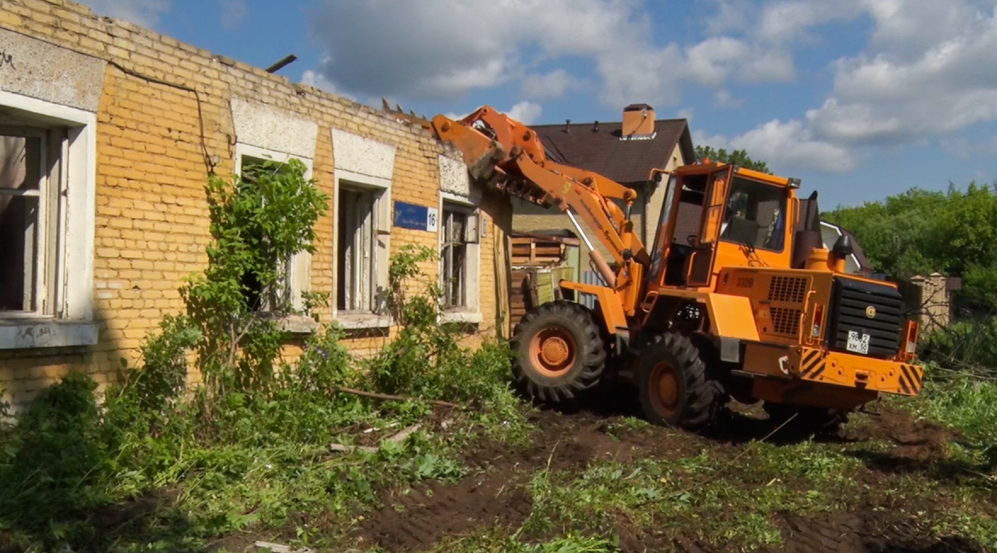 Клин, общество, ЖКХ, снос здания,