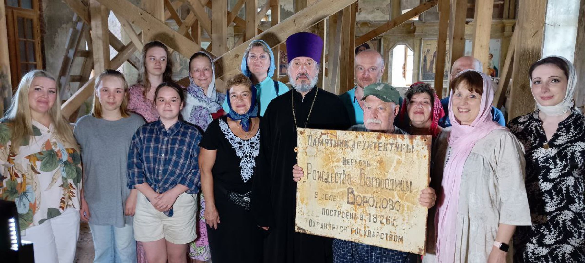 Дмитров, Реконструкция храма в Вороново,