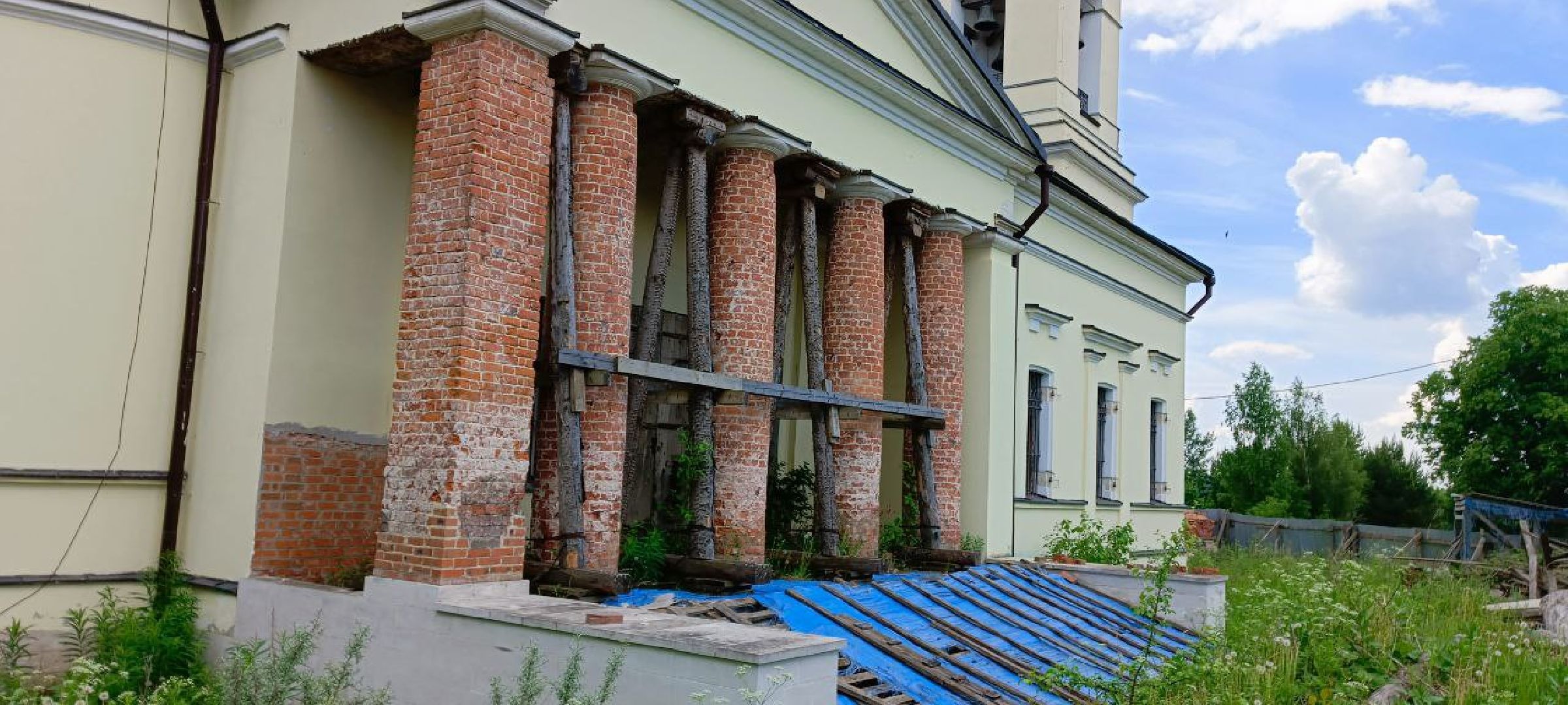 Дмитров, Реконструкция храма в Вороново,