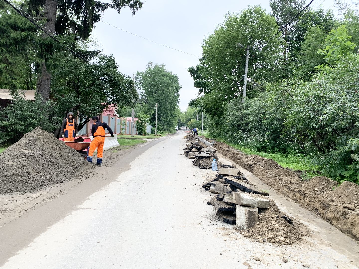 Балашиха, Подмосковье, Дороги, асфальтирование дорог,
