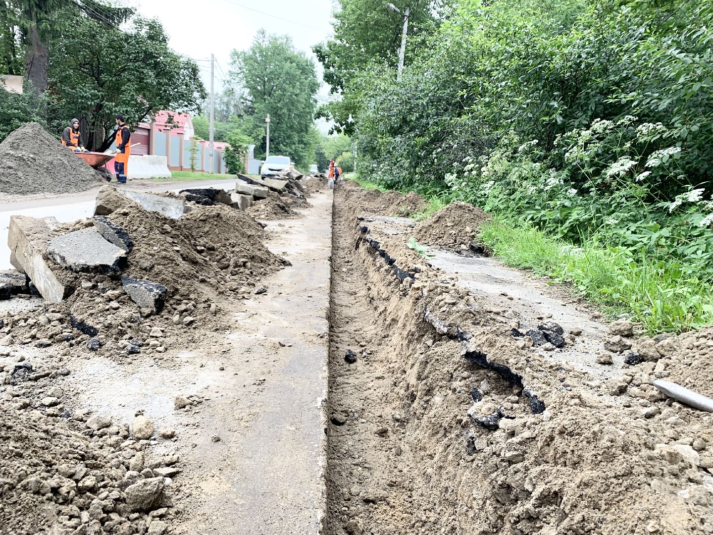 Балашиха, Подмосковье, Дороги, асфальтирование дорог,