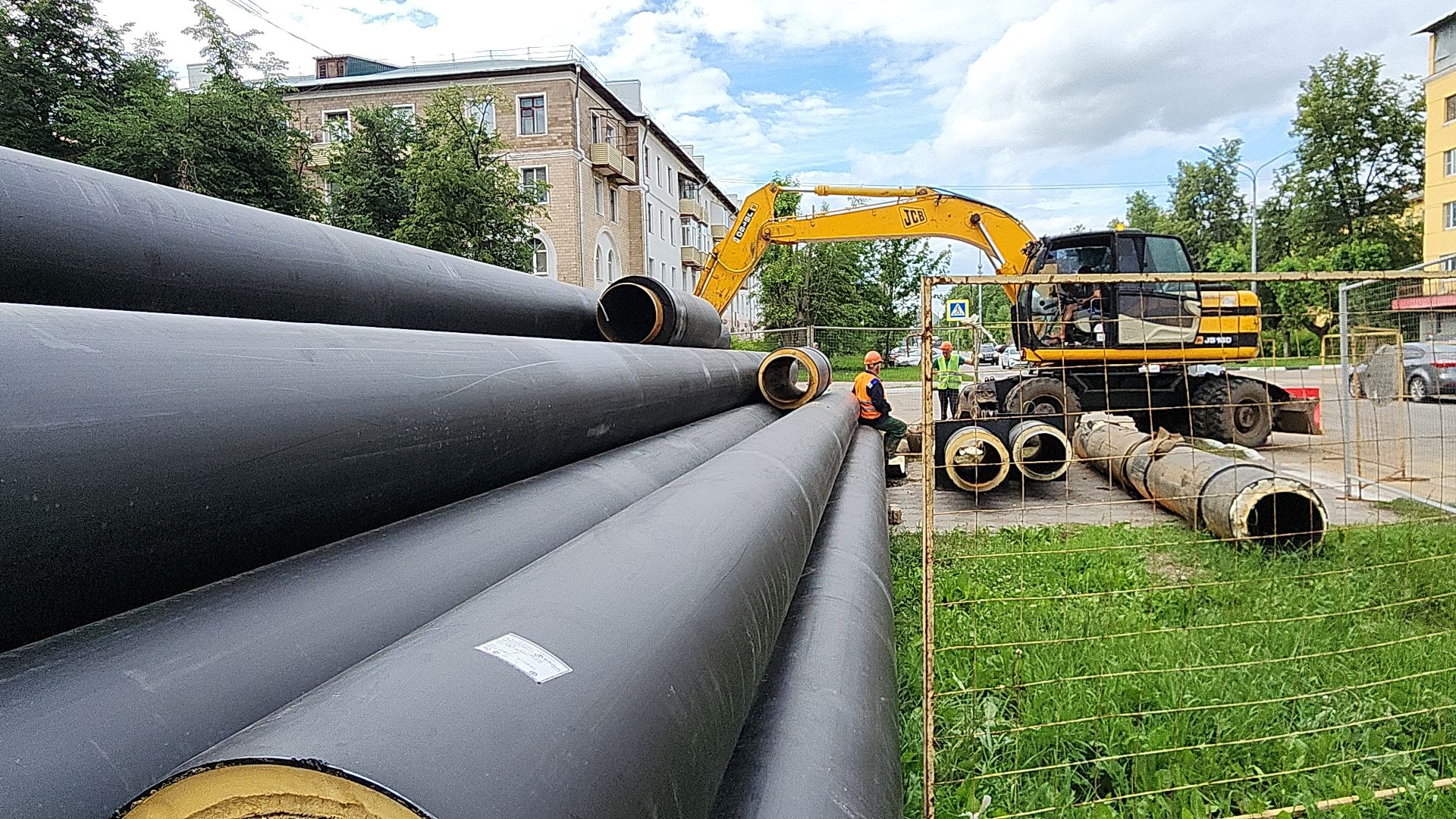 электросталь, жкх, теплосеть, ремонт теплотрассы, отопительный сезон, отопительный сезон 2024-2025, котельная,