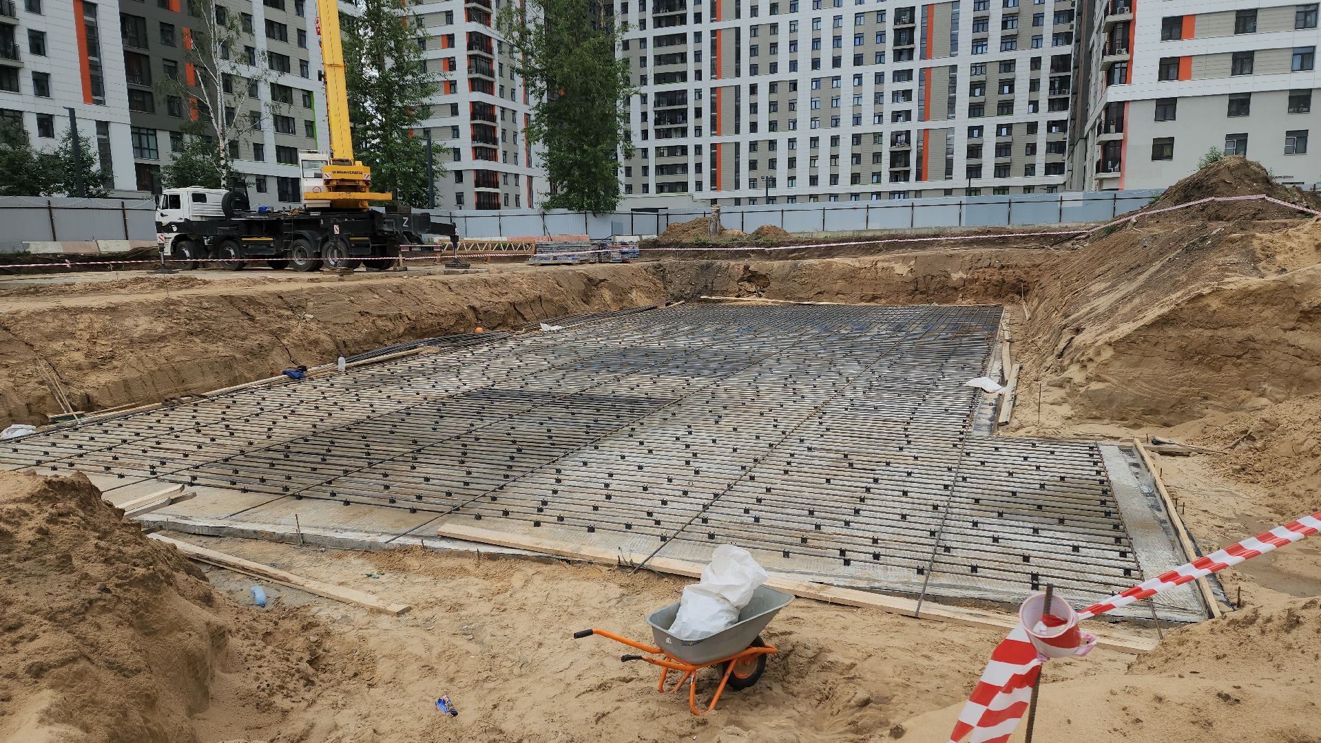 вок, строительство школы,