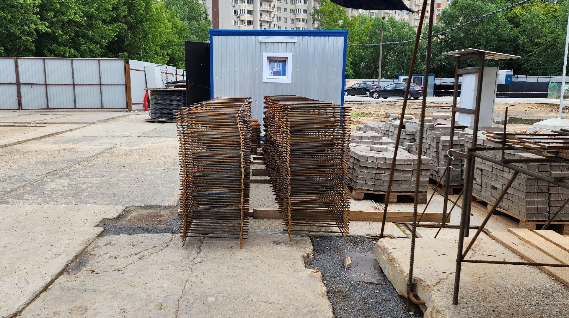 вок, строительство школы,