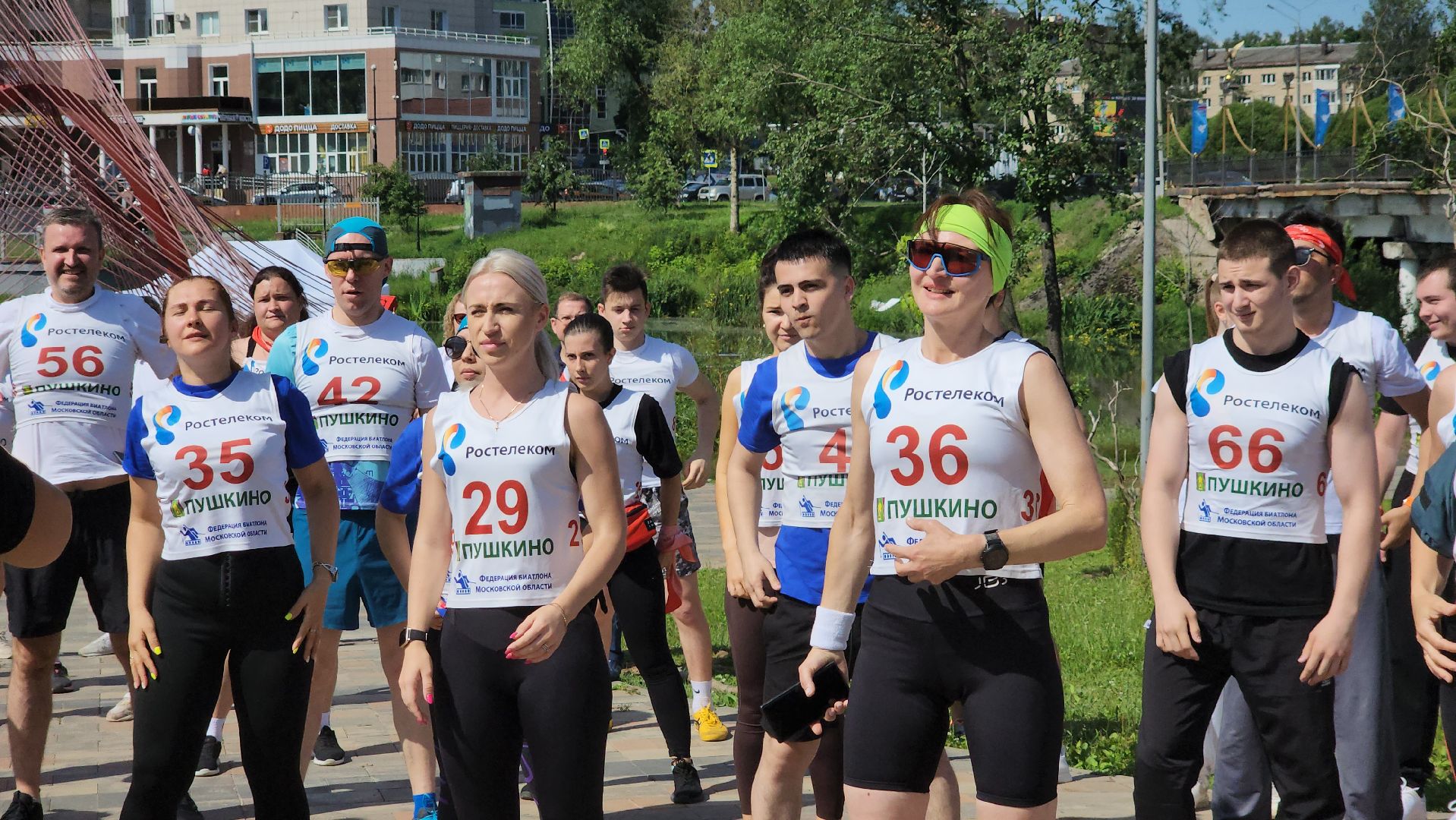 пушкино, забег, день медработника, спорт для всех, мероприятие, соревнование,