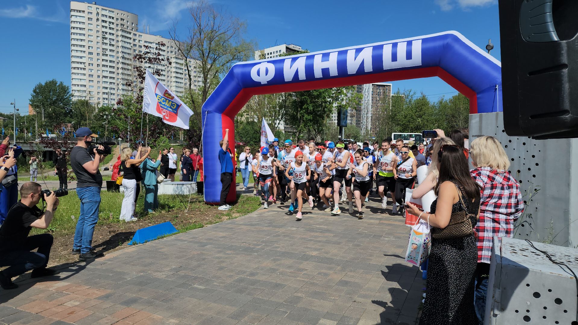 пушкино, забег, день медработника, спорт для всех, мероприятие, соревнование,