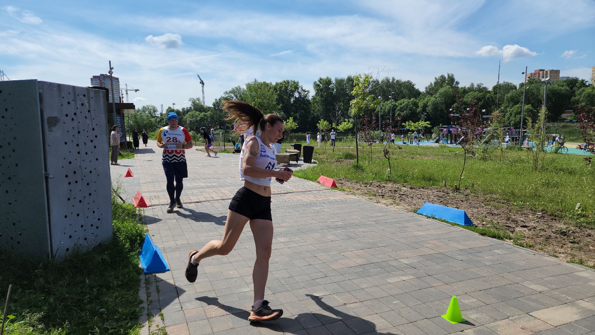 пушкино, забег, день медработника, спорт для всех, мероприятие, соревнование,