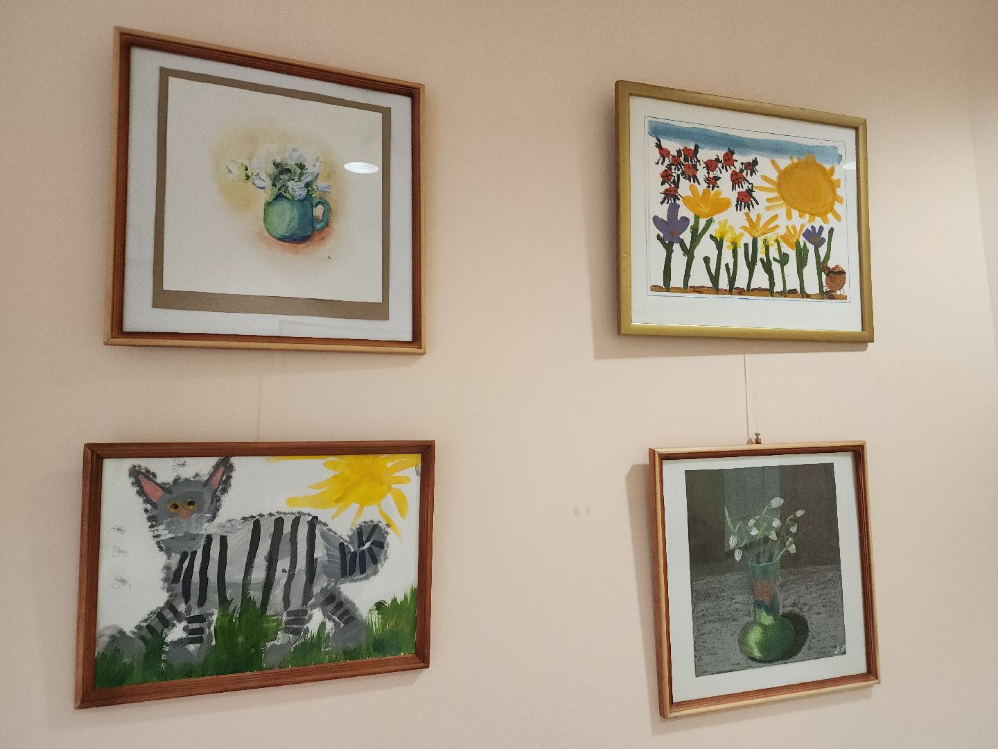 пушкино, дети, экспозиция, живопись, детское творчество,