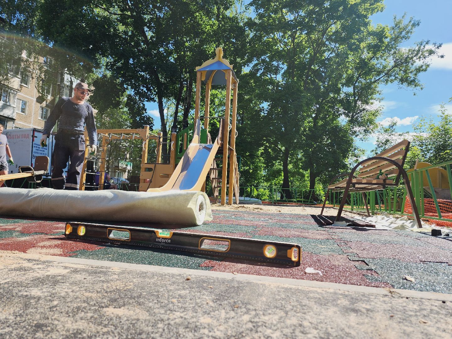 Егорьевск, детская площадка, Подмосковье, Благоустройство, Московская область,