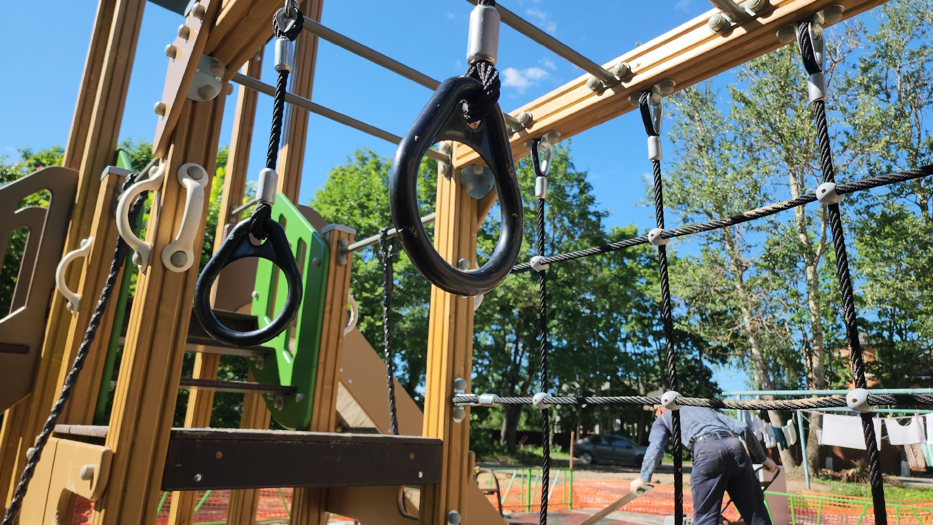 Егорьевск, детская площадка, Подмосковье, Благоустройство, Московская область,