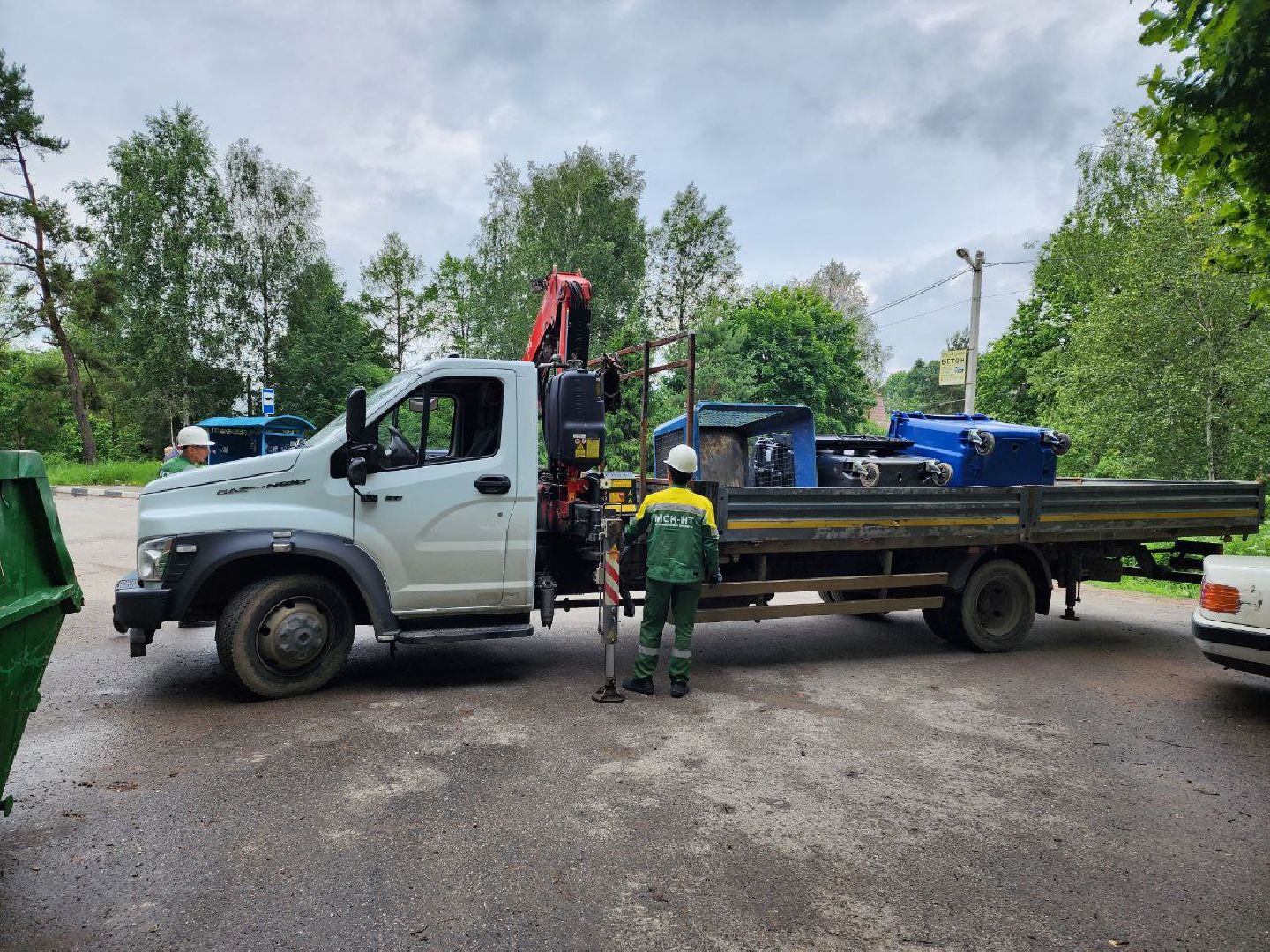 чехов, экология, контейнерная площадка, баки, мусорные контейнеры,