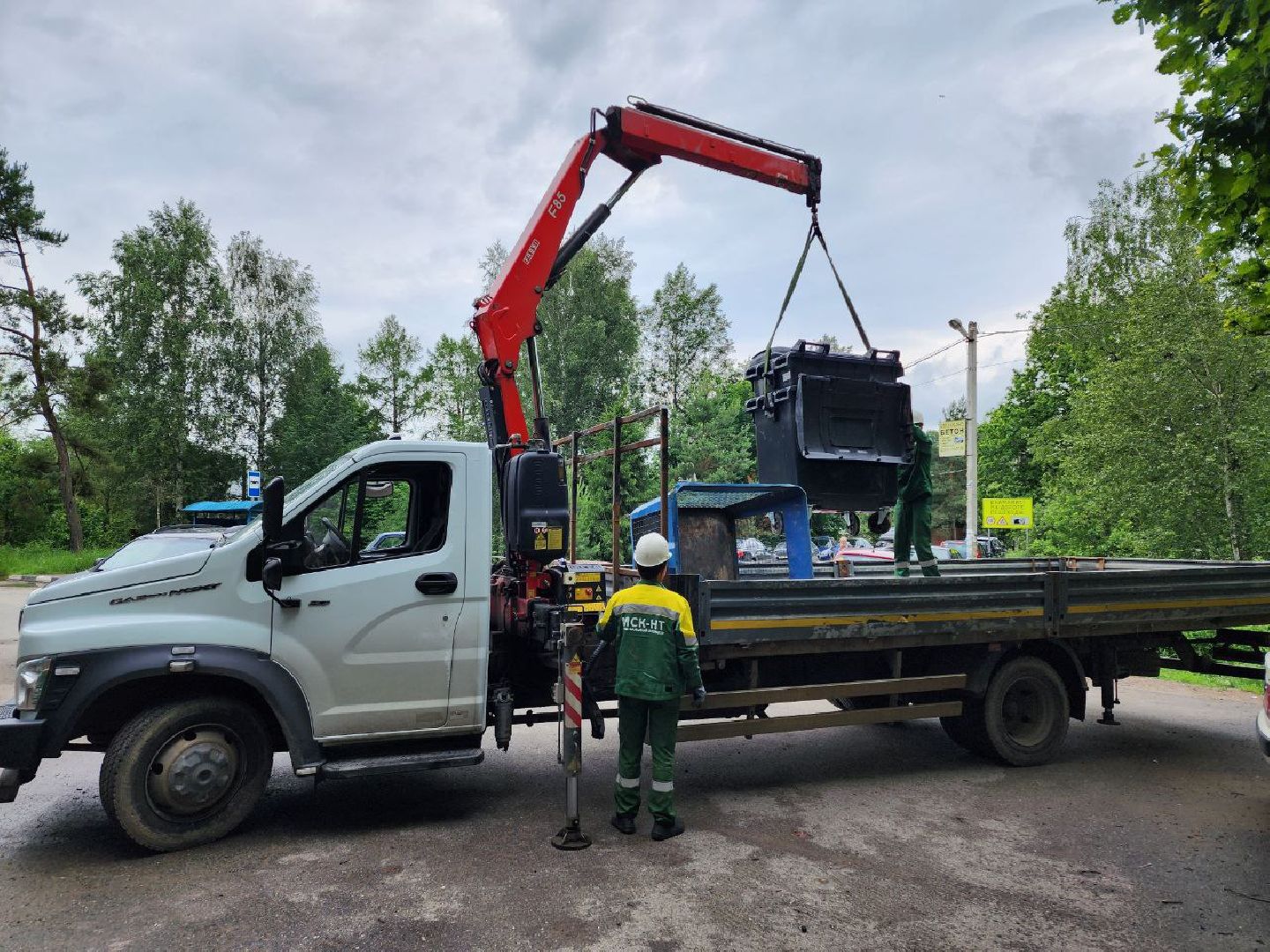 чехов, экология, контейнерная площадка, баки, мусорные контейнеры,