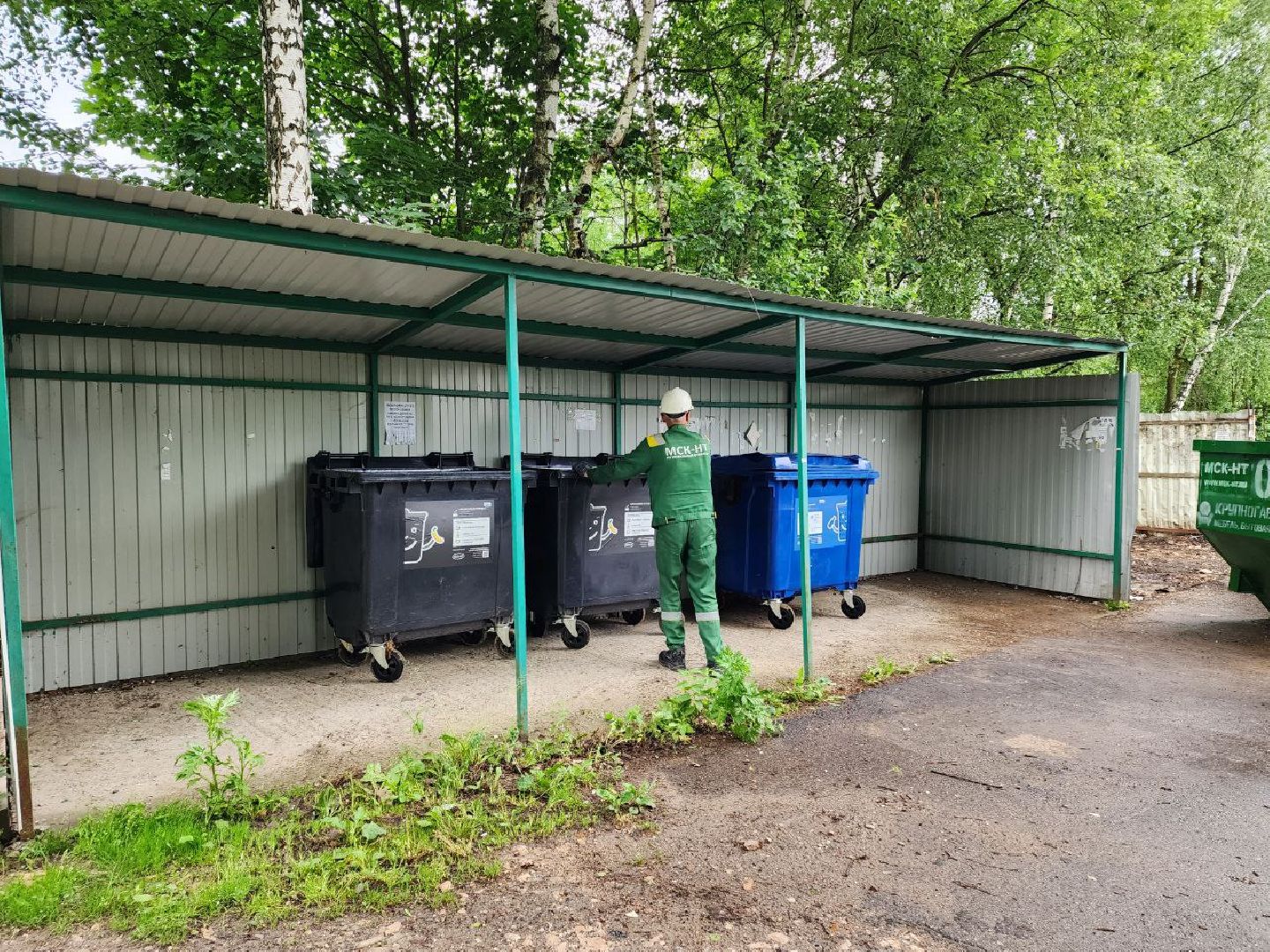 чехов, экология, контейнерная площадка, баки, мусорные контейнеры,