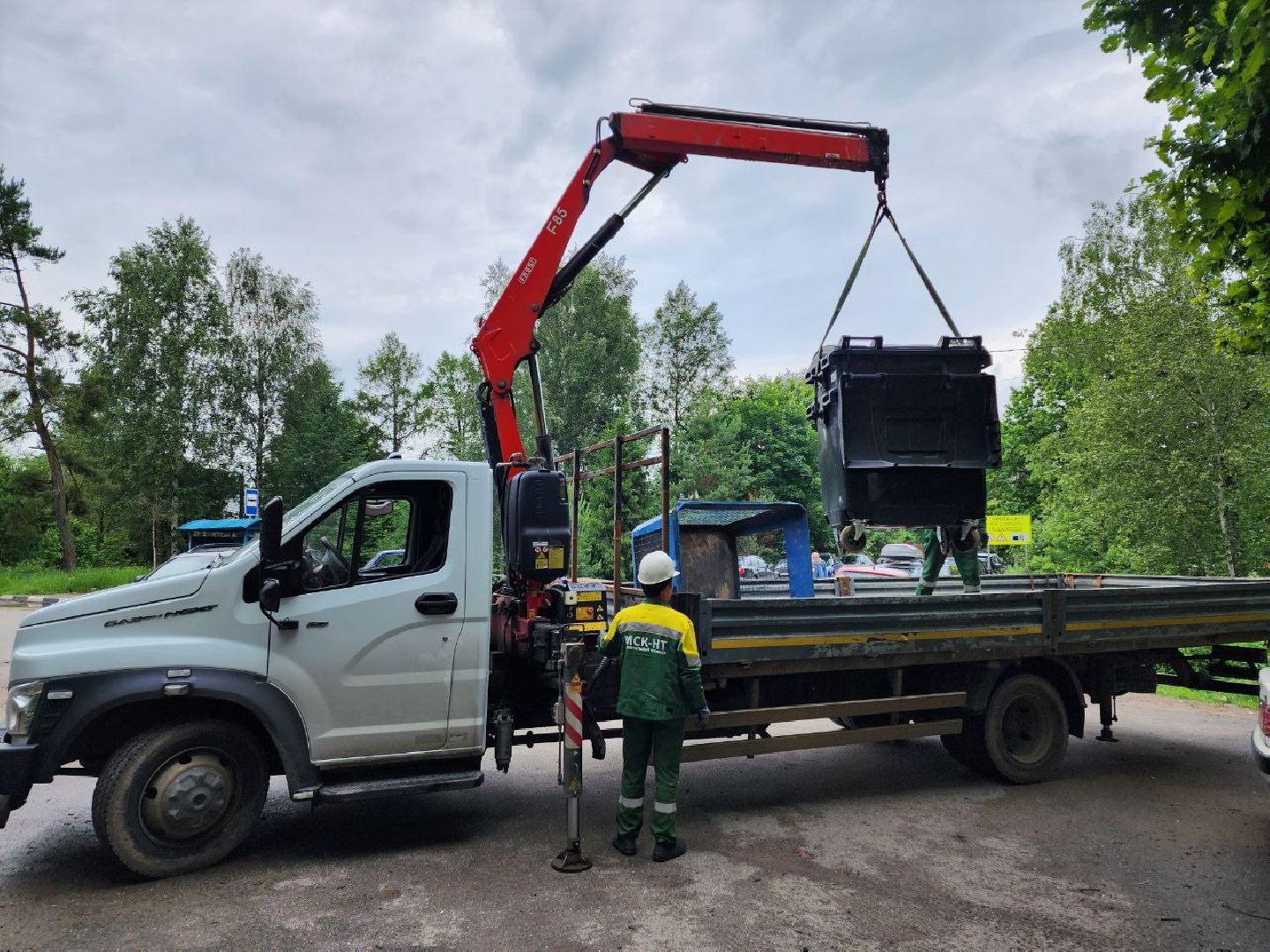 чехов, экология, контейнерная площадка, баки, мусорные контейнеры,