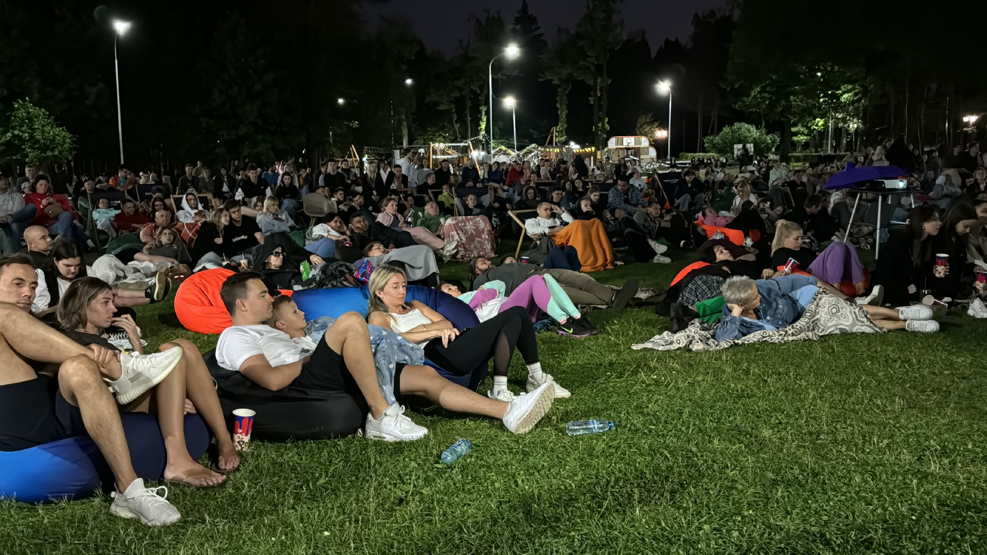 Одинцово, Кинопоказы в парке, Кино под открытым небом,