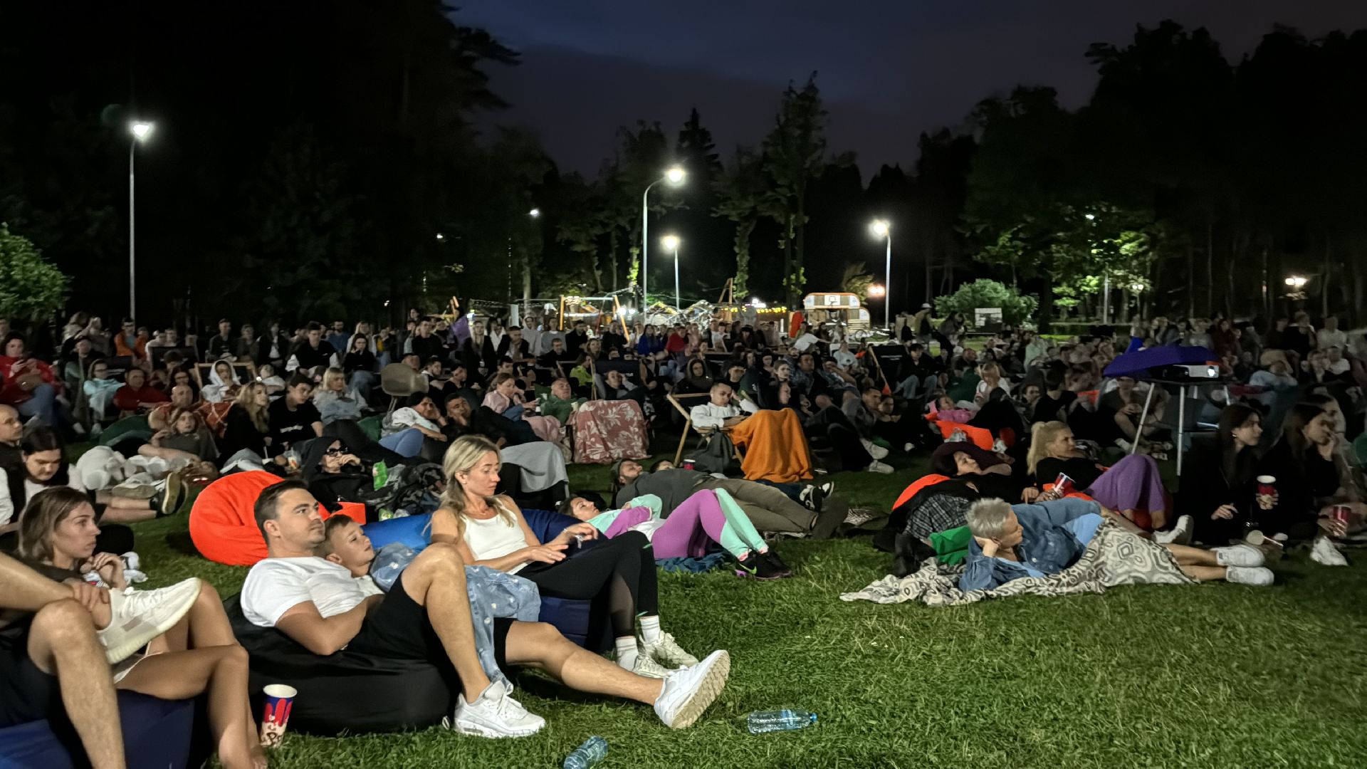 Одинцово, Кинопоказы в парке, Кино под открытым небом,