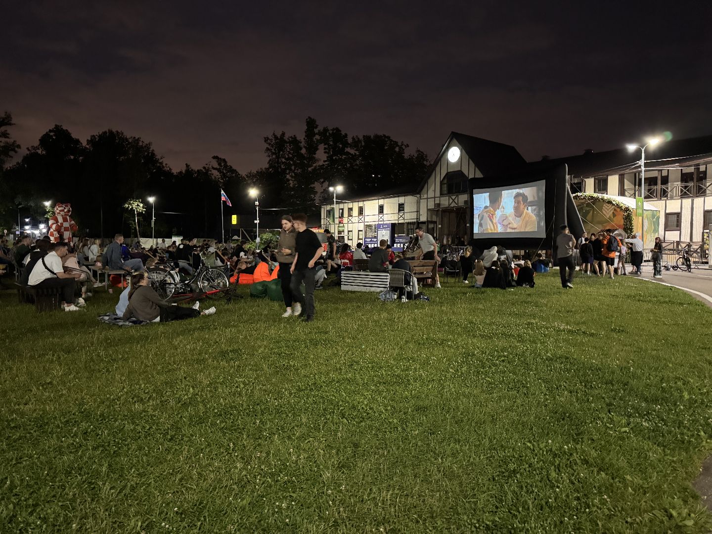 Одинцово, Кинопоказы в парке, Кино под открытым небом,