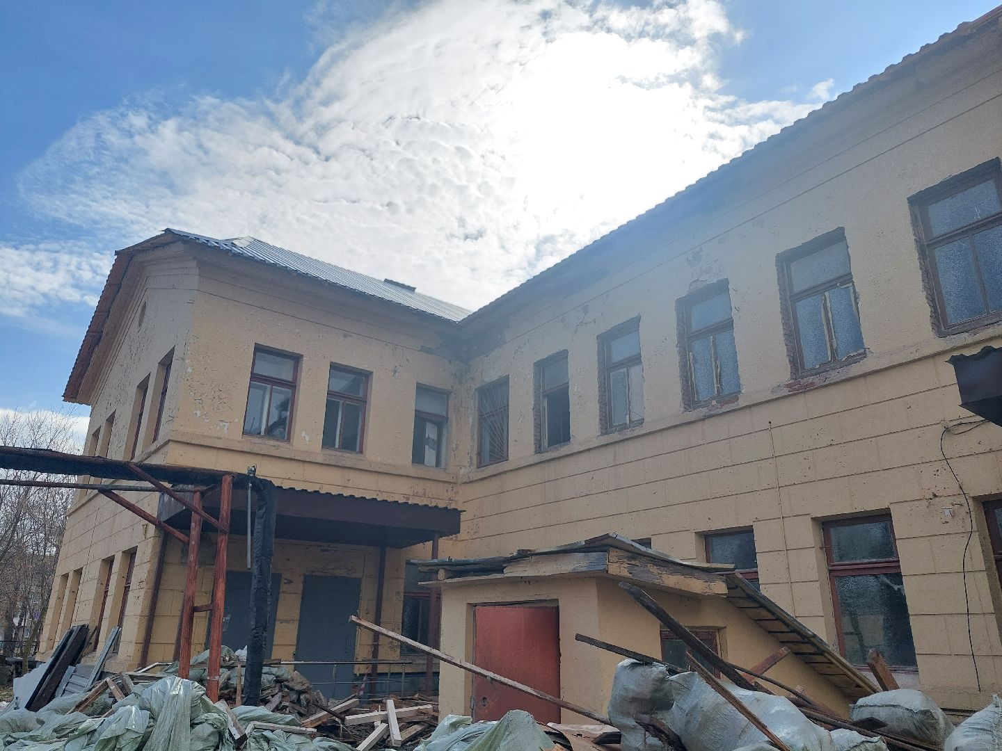 ремонт, больница, здравоохранение