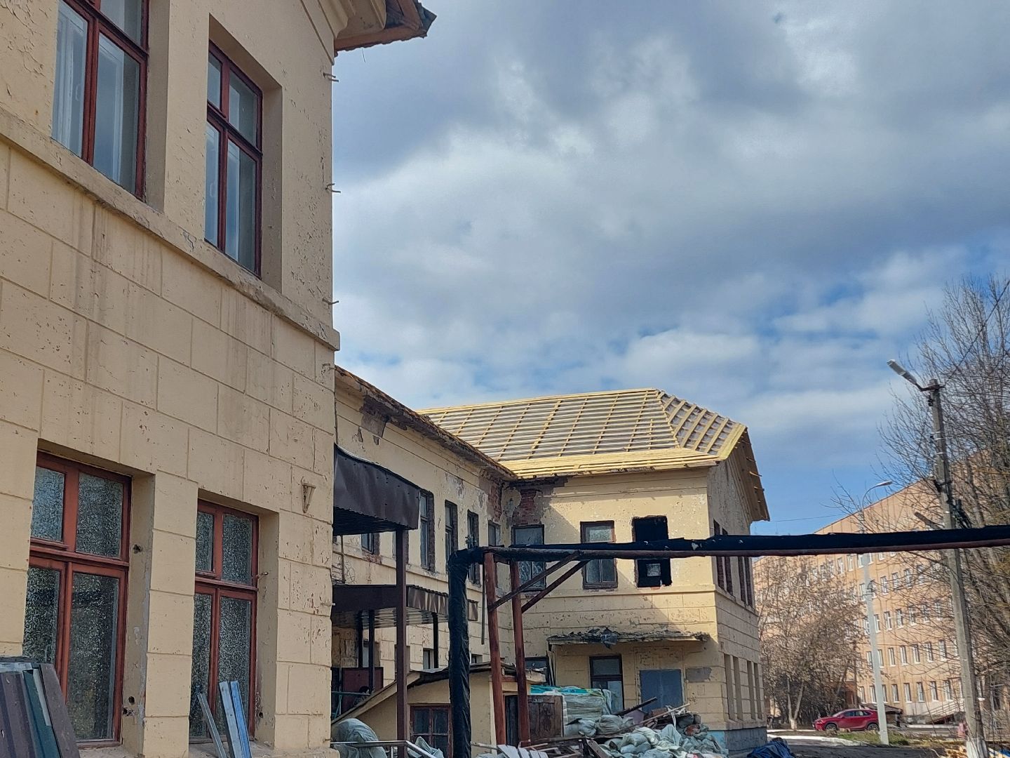 ремонт, больница, здравоохранение