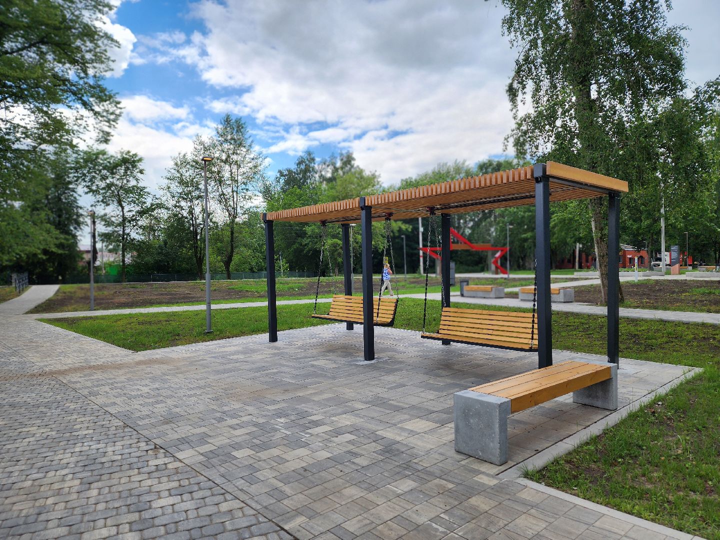 воскресенск, благоустройство, сквер, память,