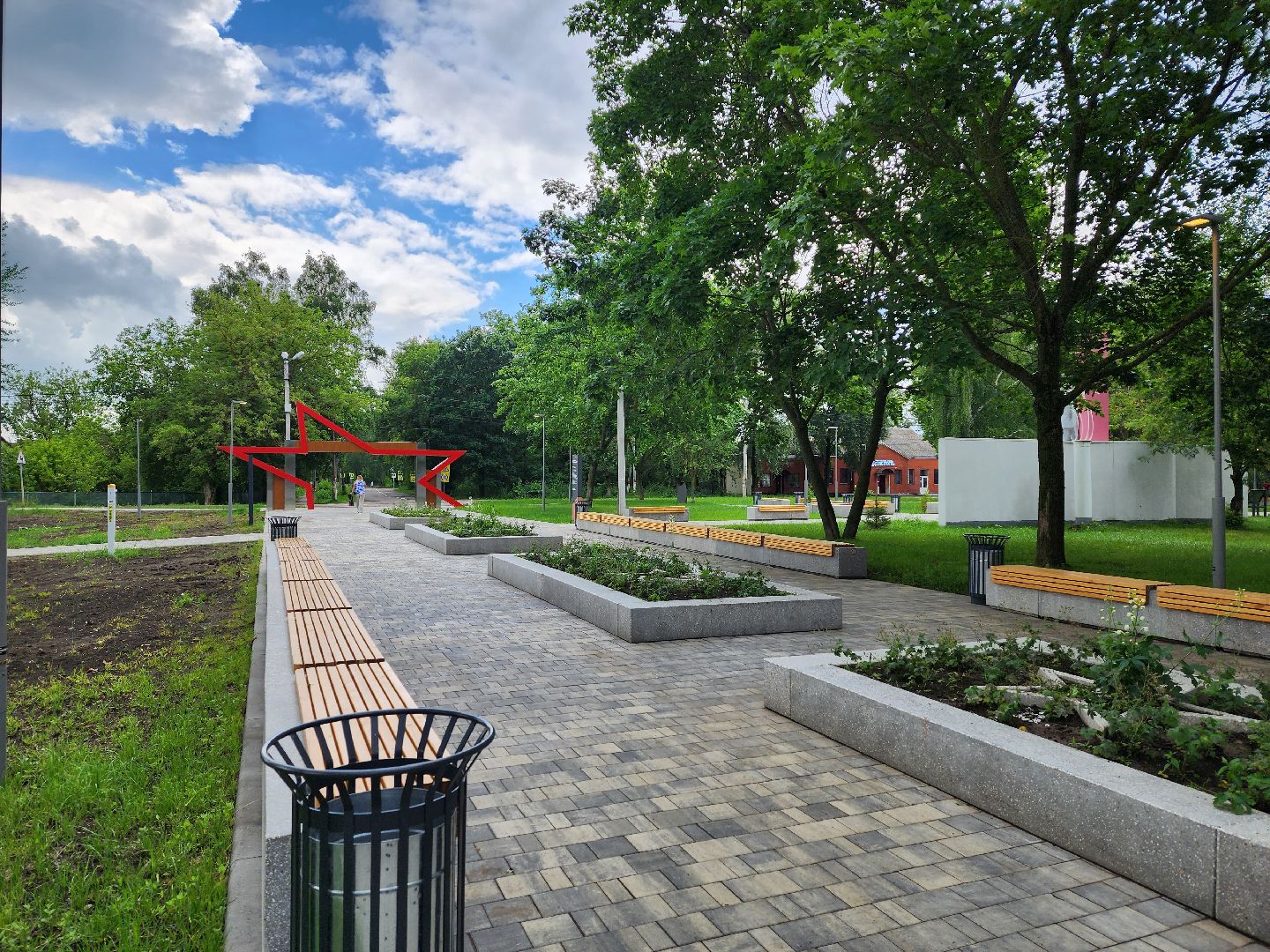 воскресенск, благоустройство, сквер, память,