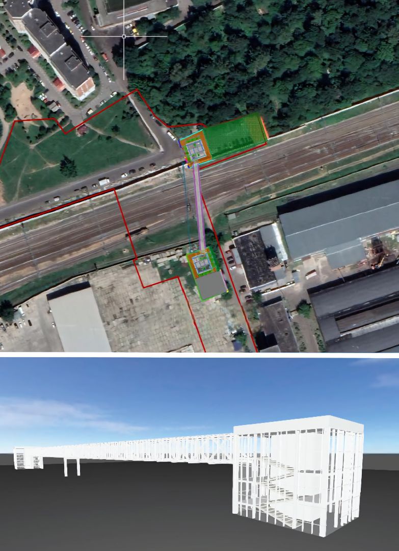 Одинцово, строительство, пешеходный переход,