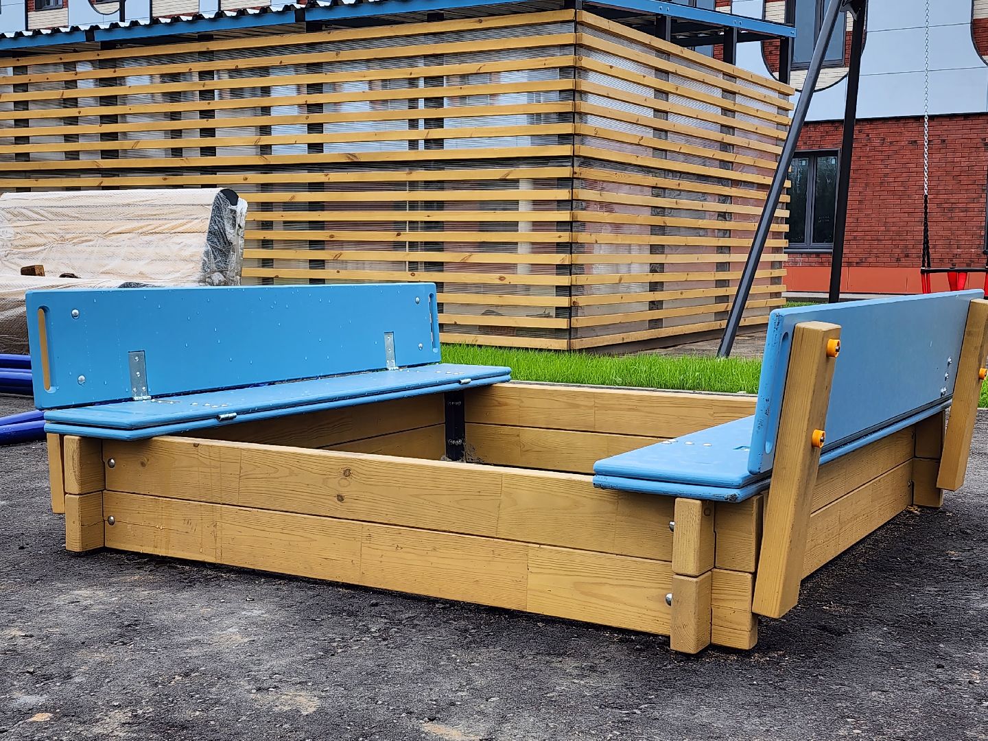 Лобня, Стройка, детский сад,