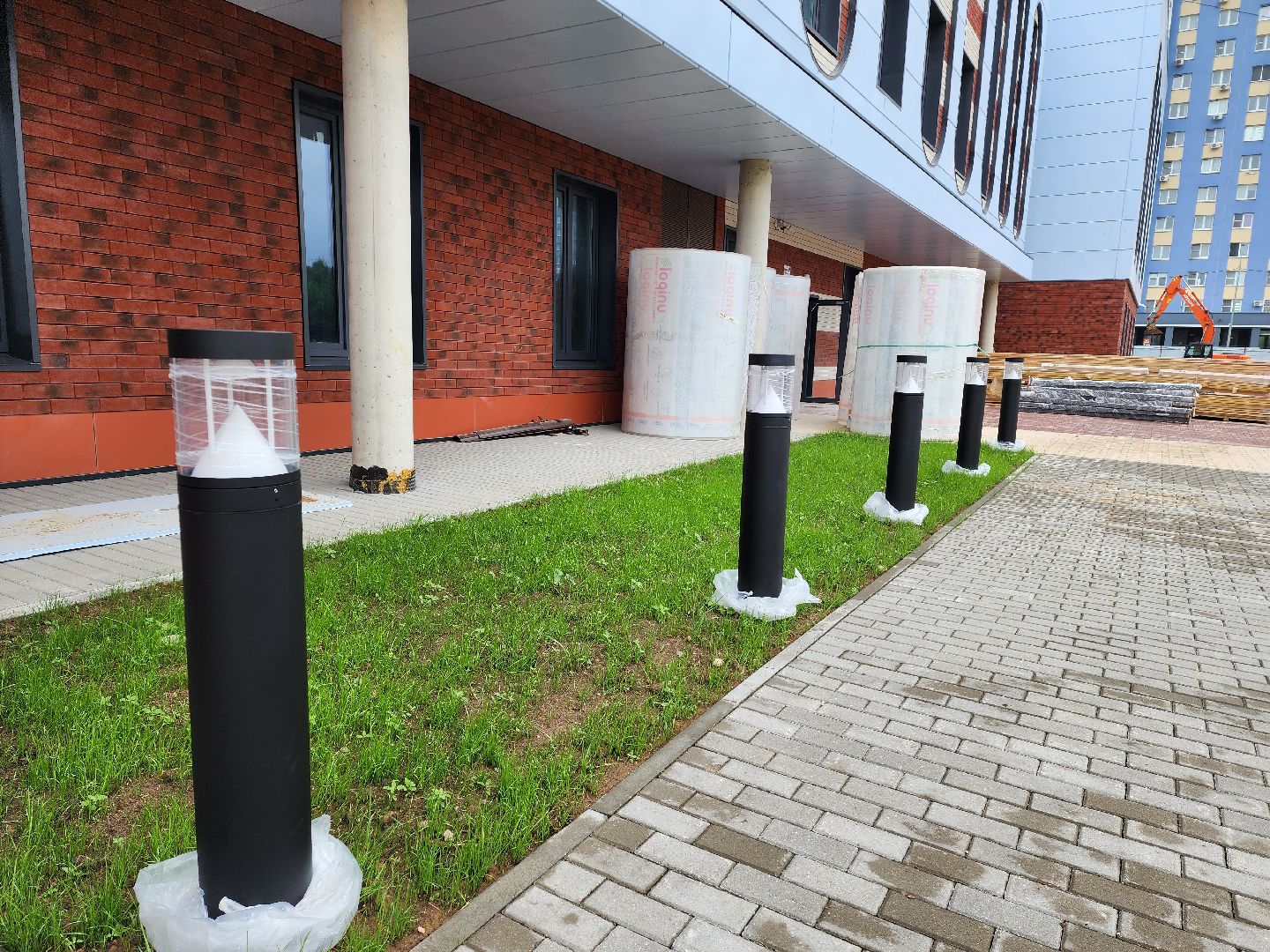 Лобня, Стройка, детский сад,