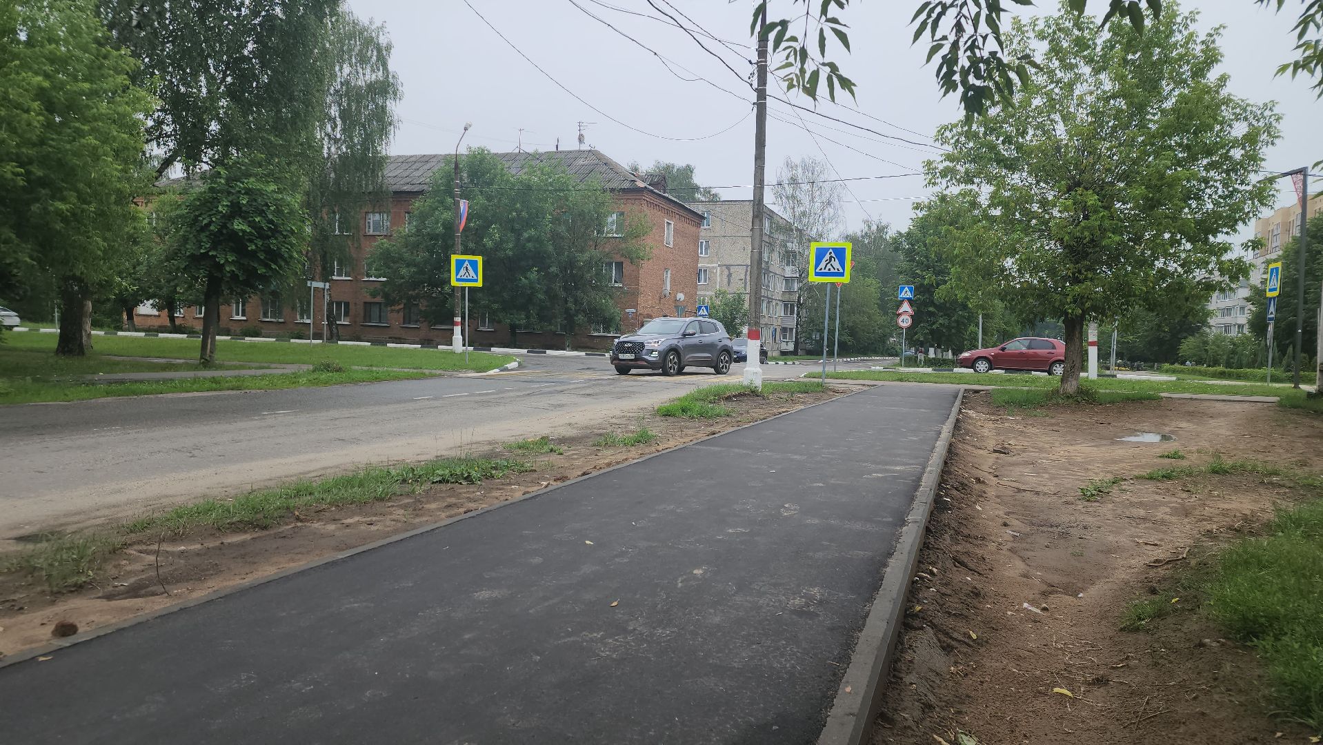 Павловский Посад, Городской округ Павловский Посад, Жители, тротуар, Благоустройство,